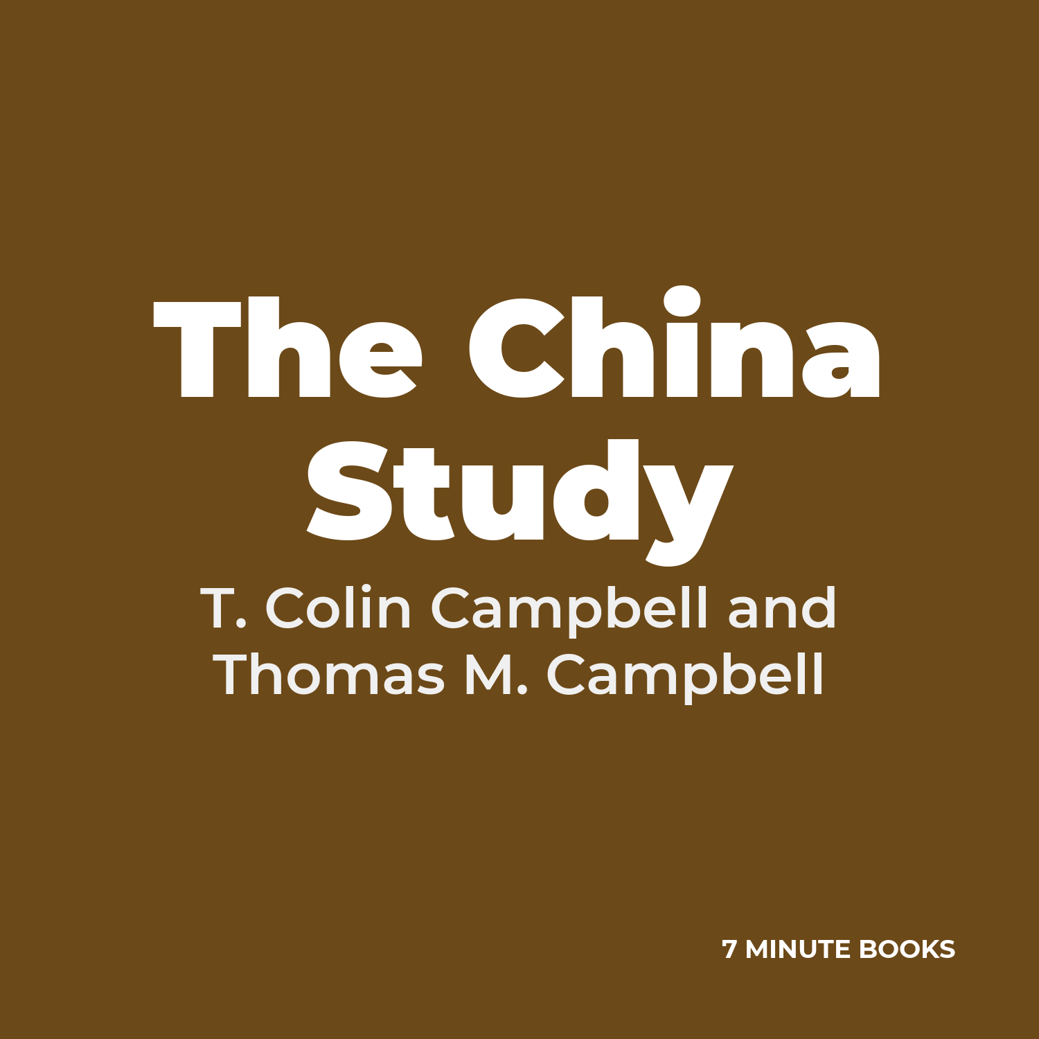 The China Study cover