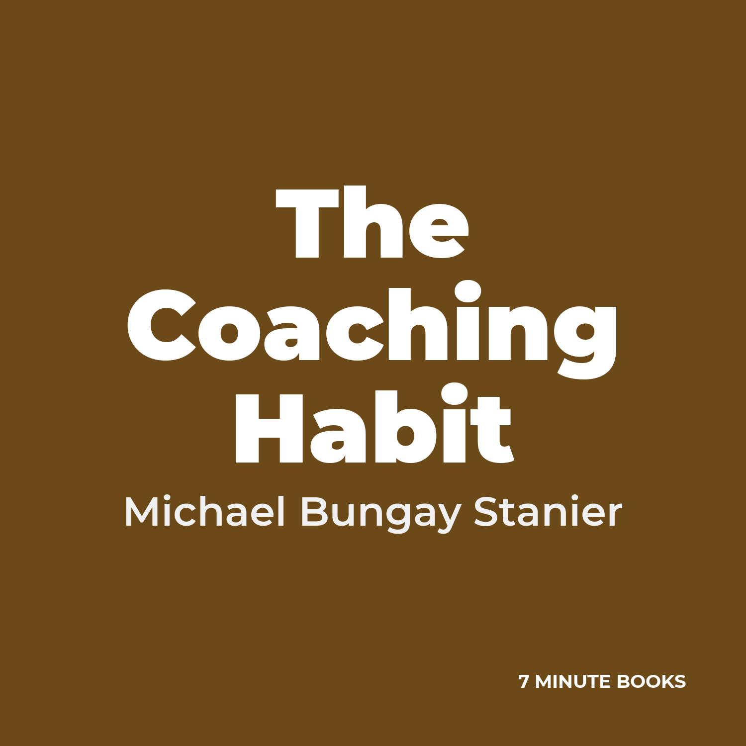 The Coaching Habit cover
