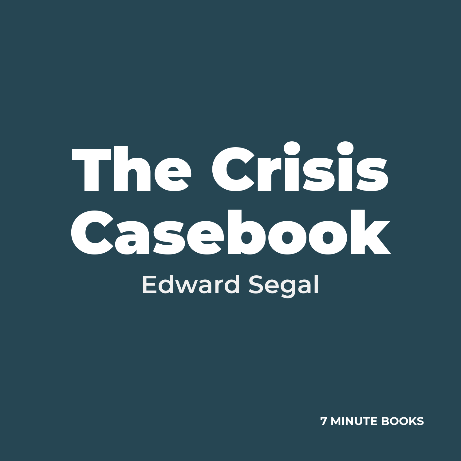 The Crisis Casebook cover