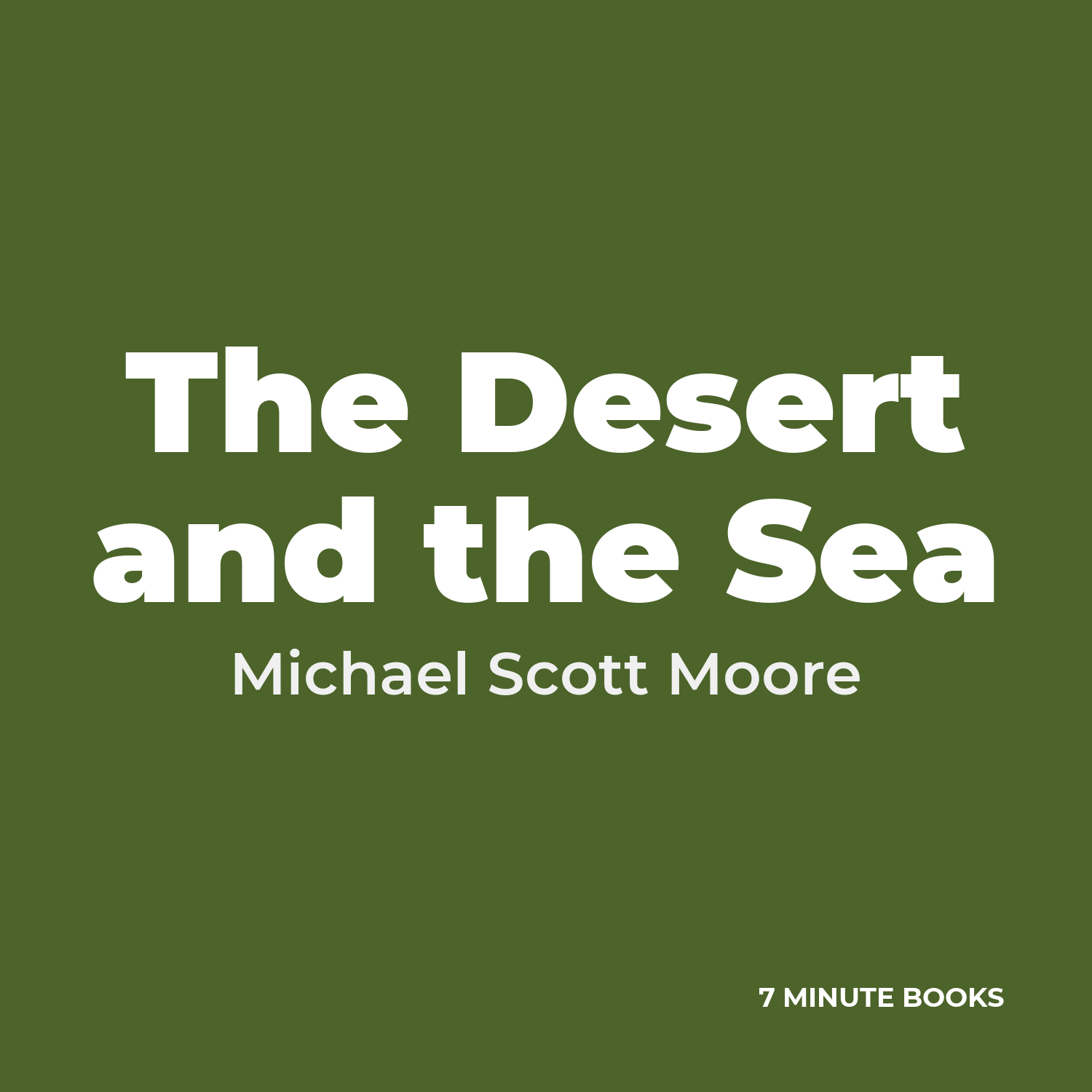 The Desert and the Sea cover