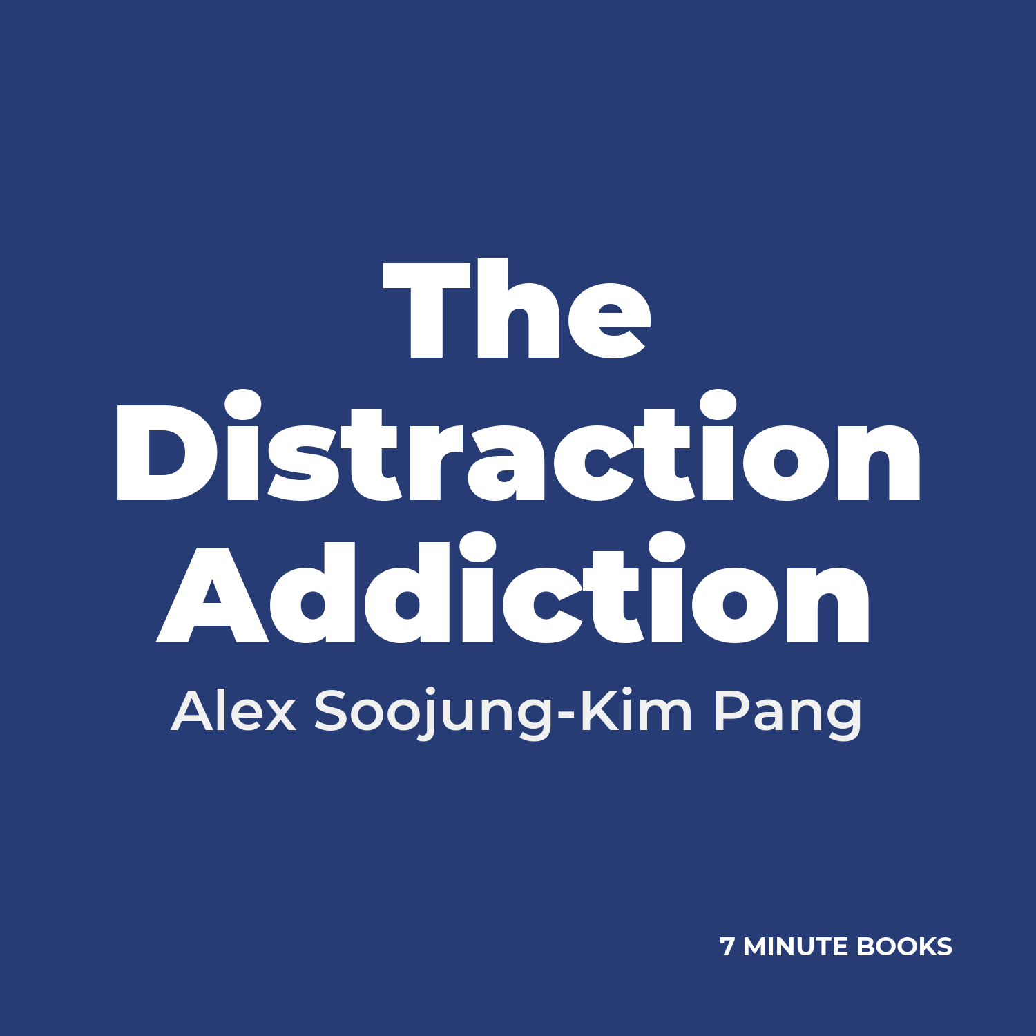 The Distraction Addiction cover