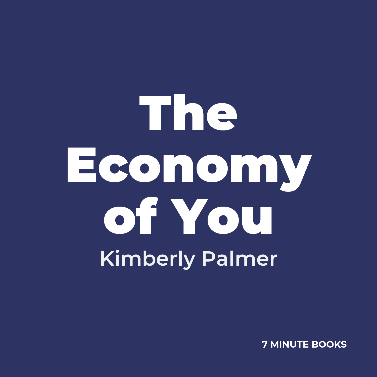 The Economy of You cover