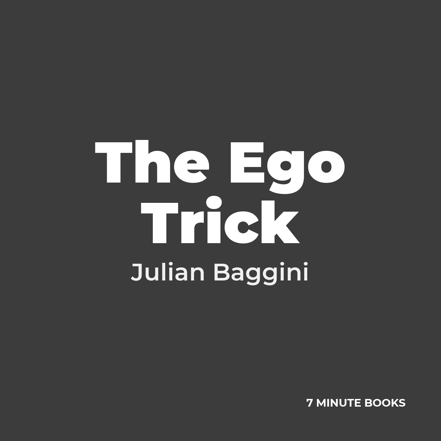 The Ego Trick cover