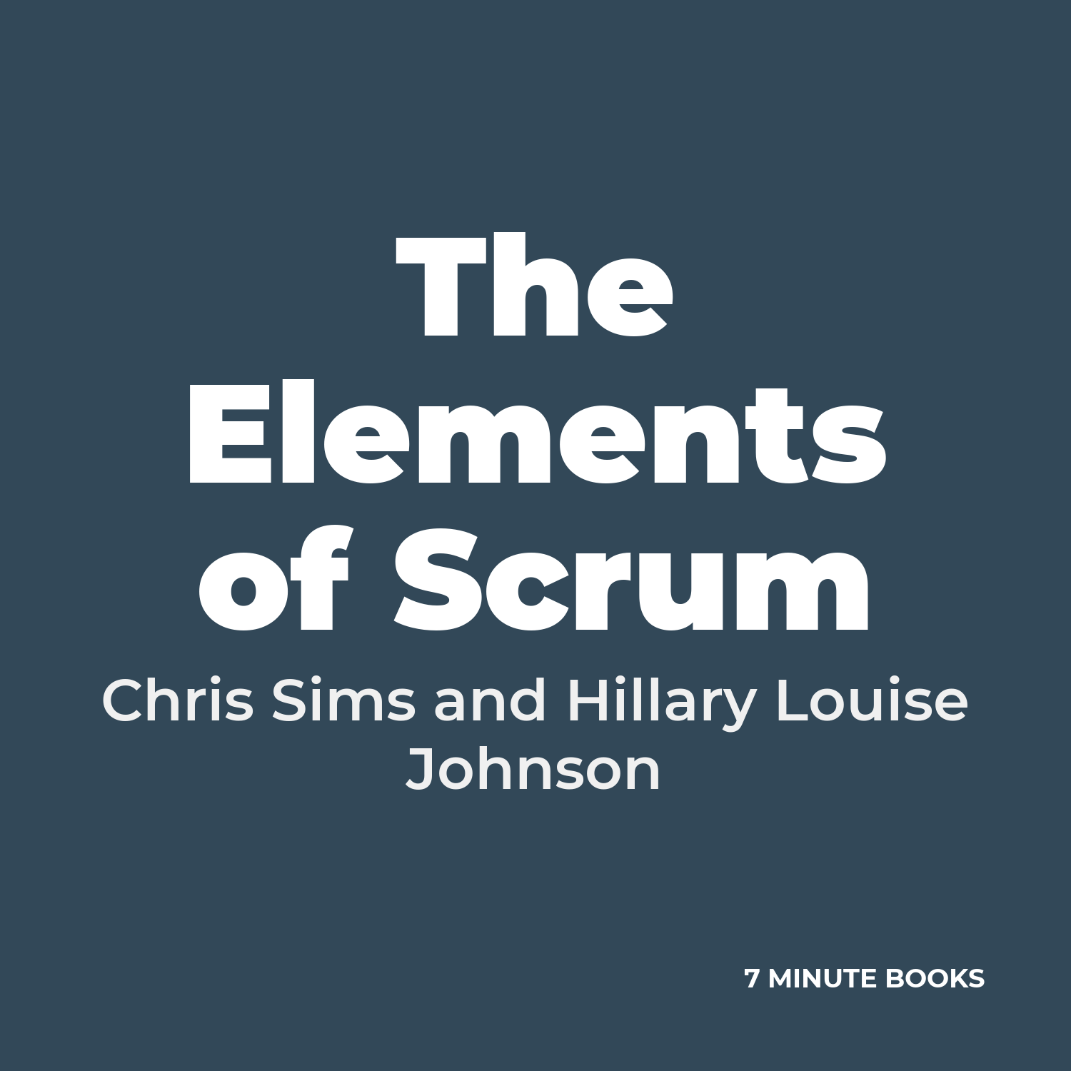 The Elements of Scrum cover