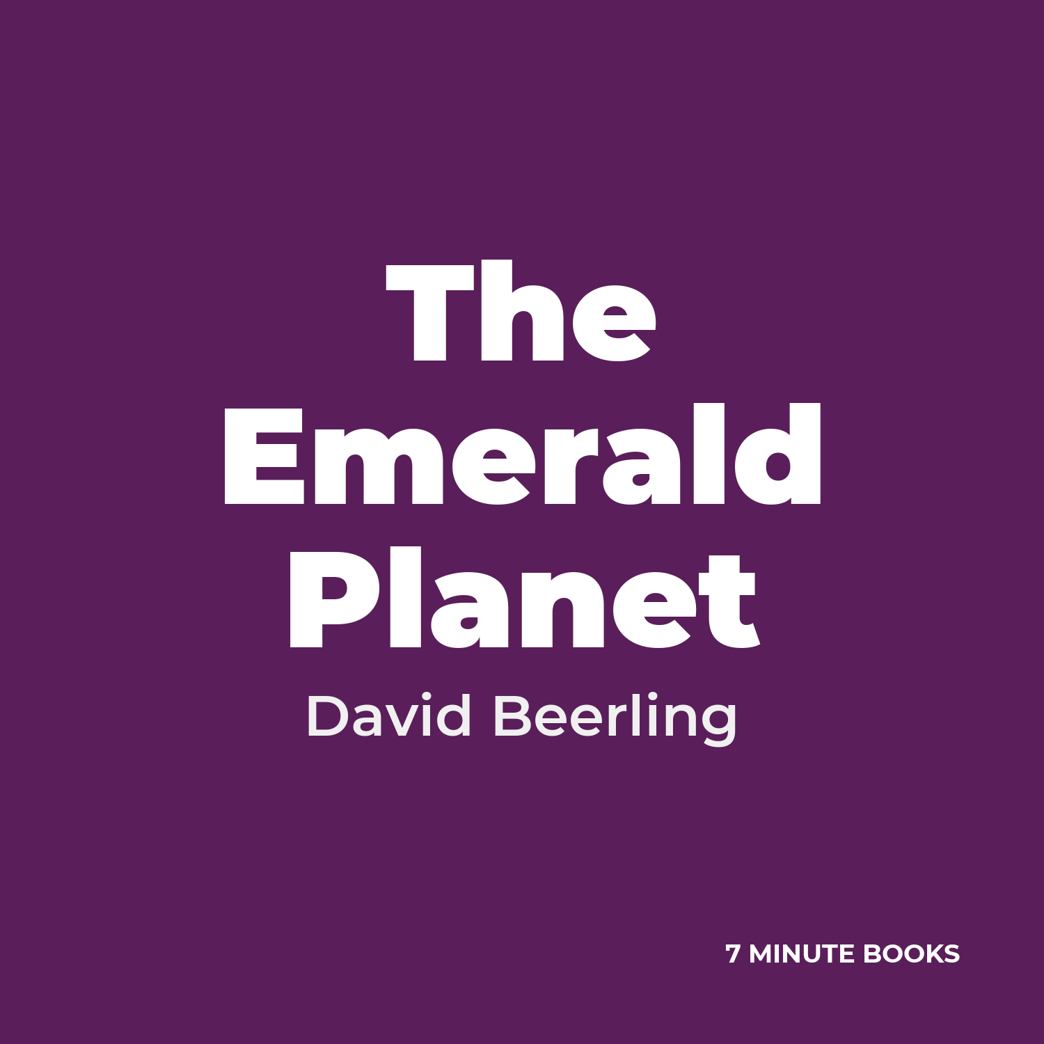 The Emerald Planet cover
