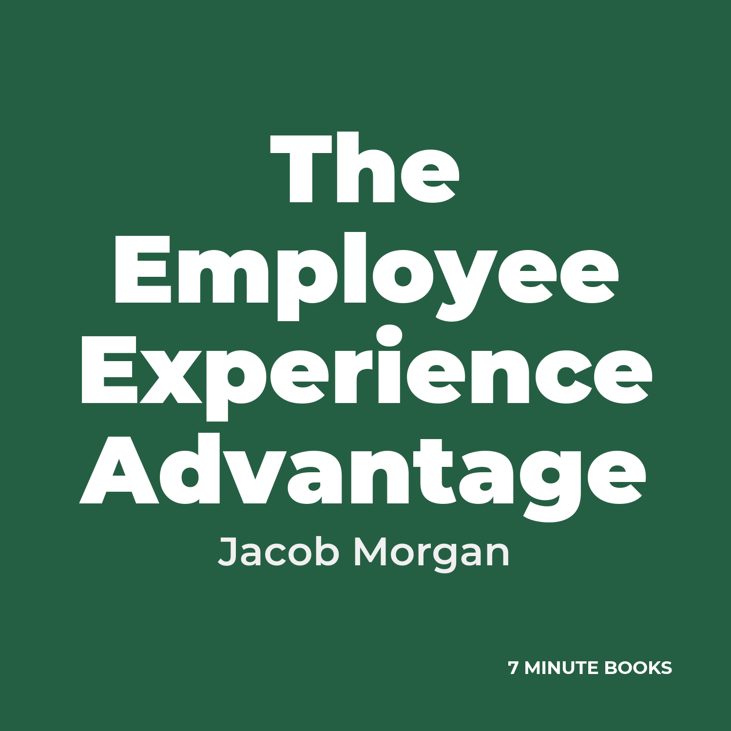 The Employee Experience Advantage cover