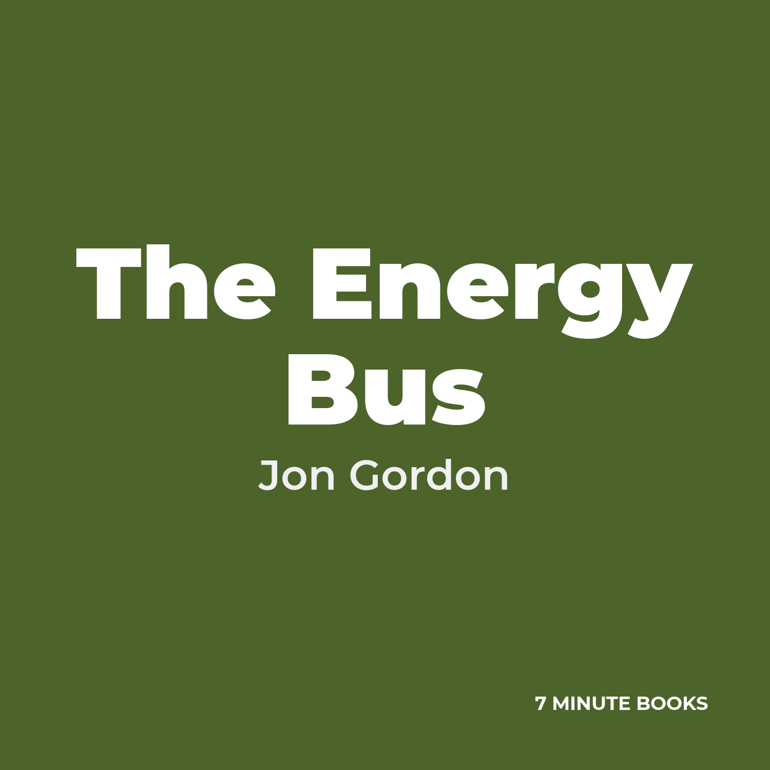 The Energy Bus cover
