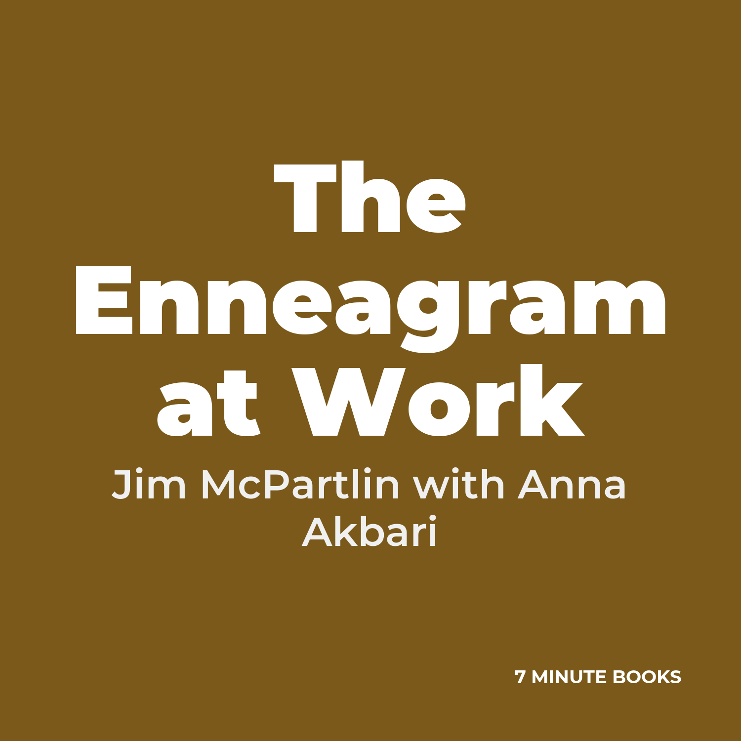 The Enneagram at Work cover