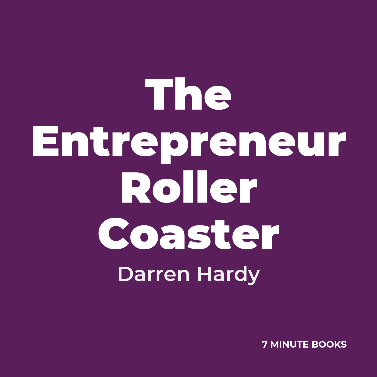 The Entrepreneur Roller Coaster cover