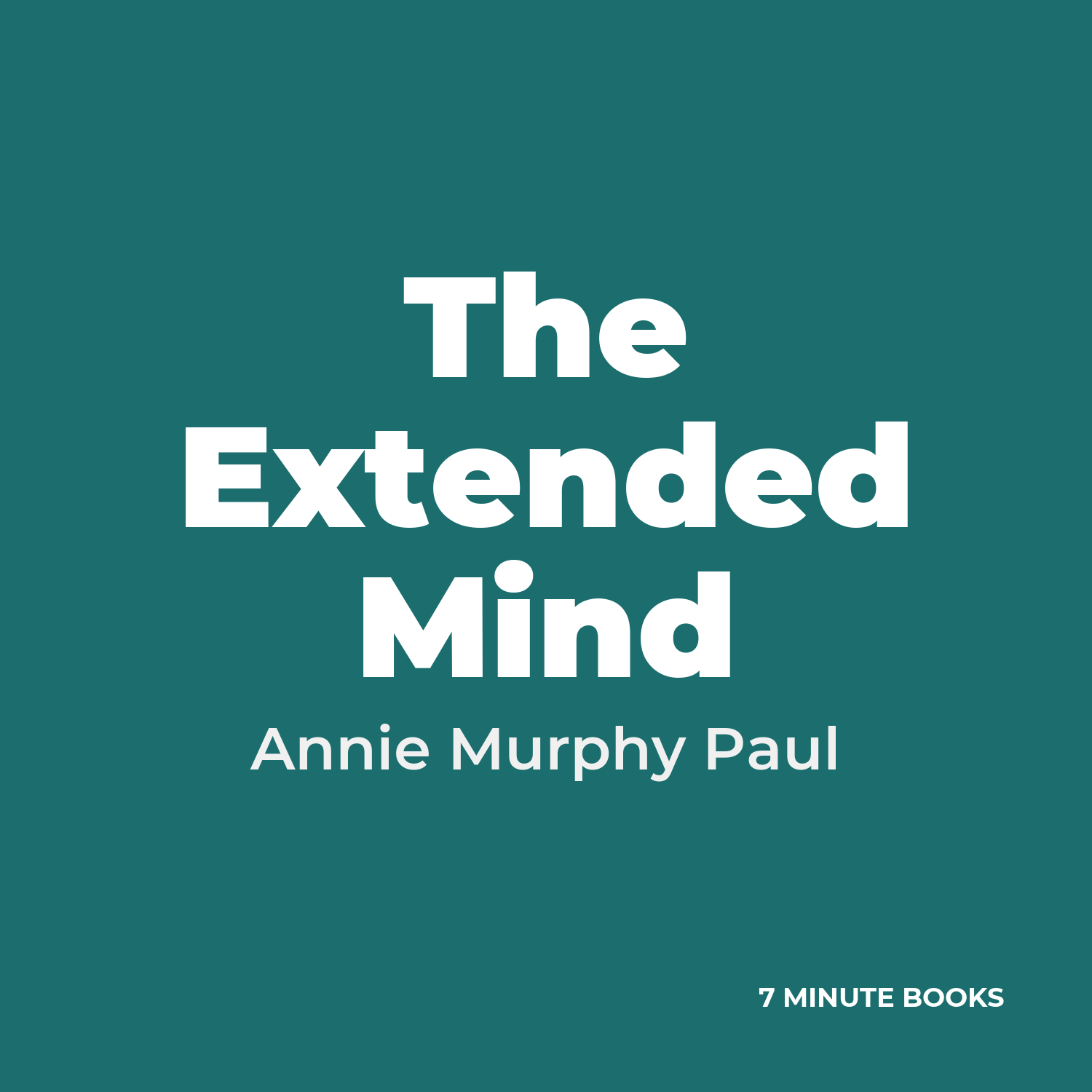 The Extended Mind cover