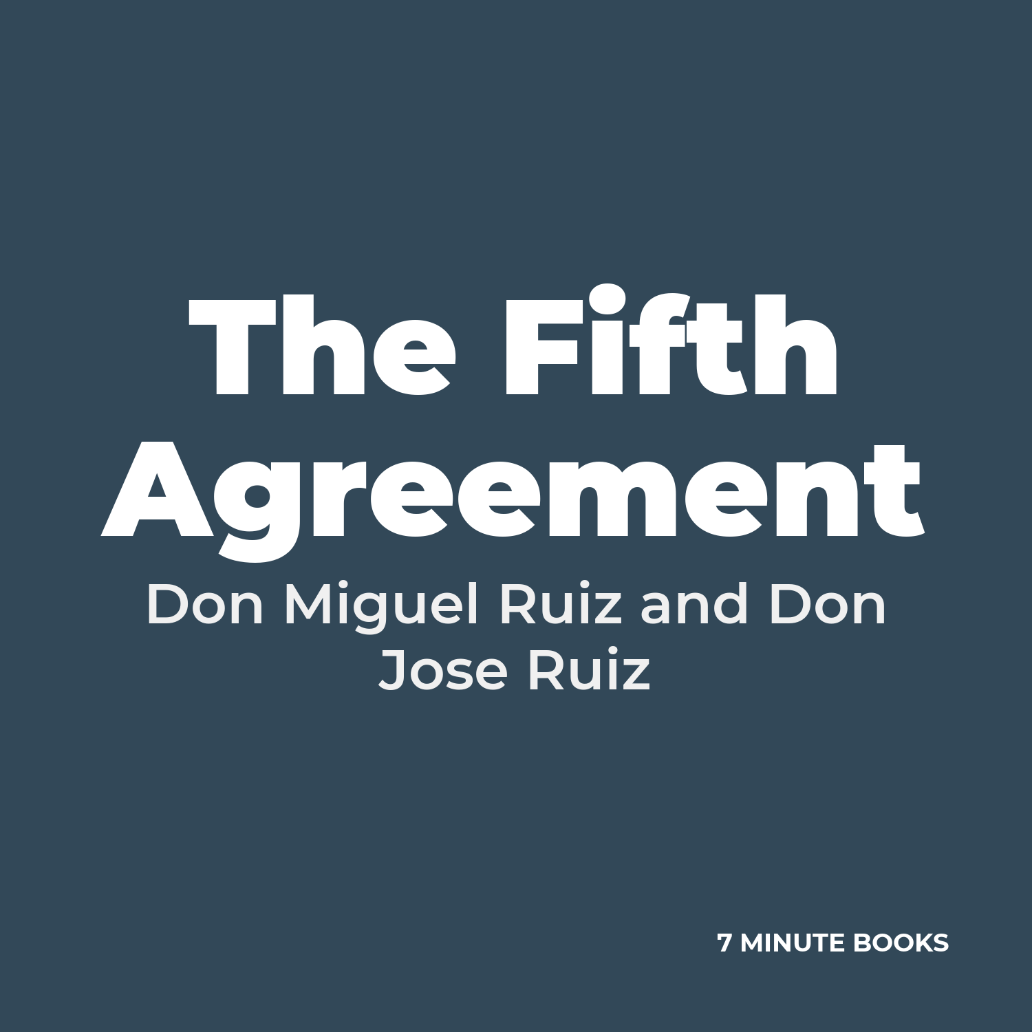 The Fifth Agreement cover