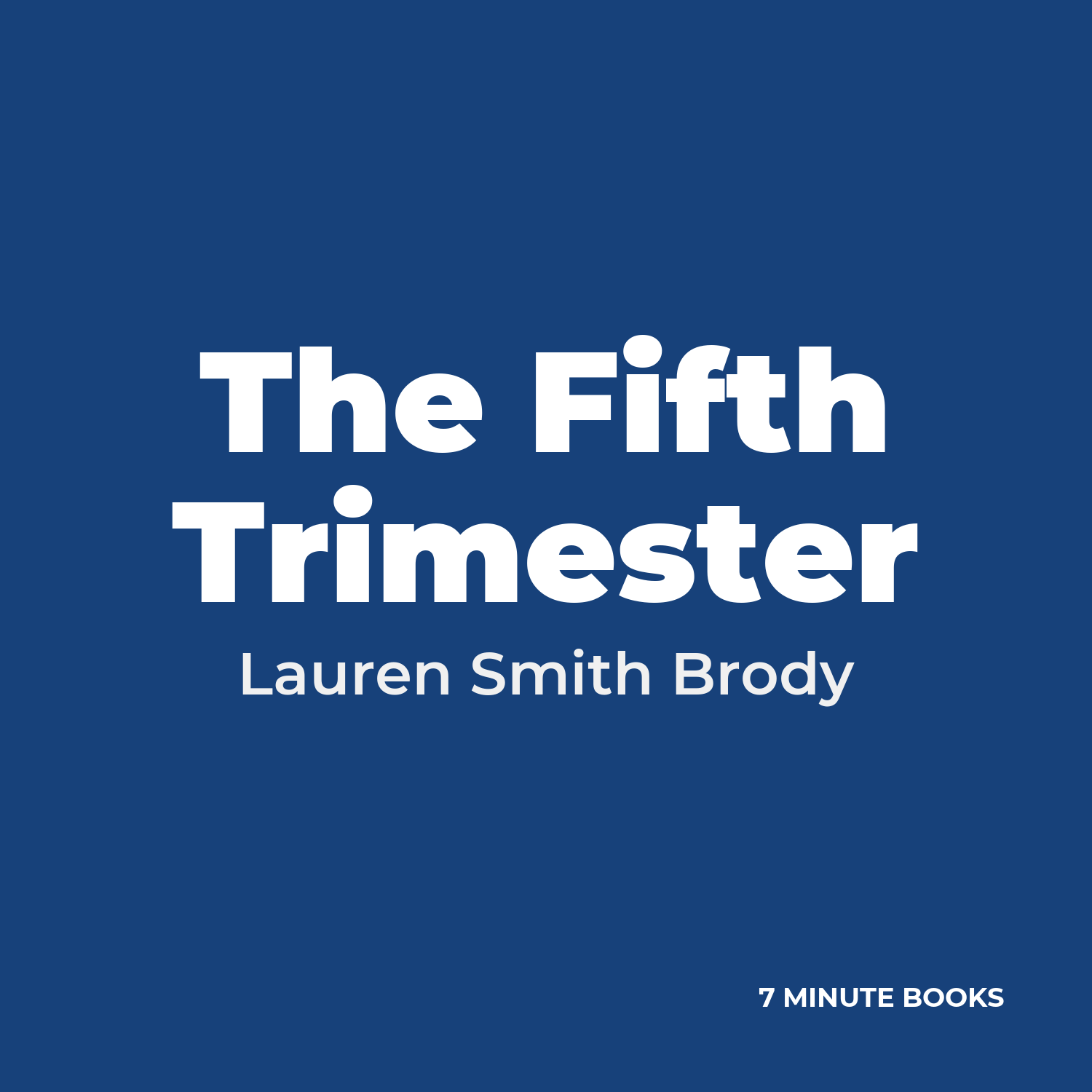 The Fifth Trimester cover