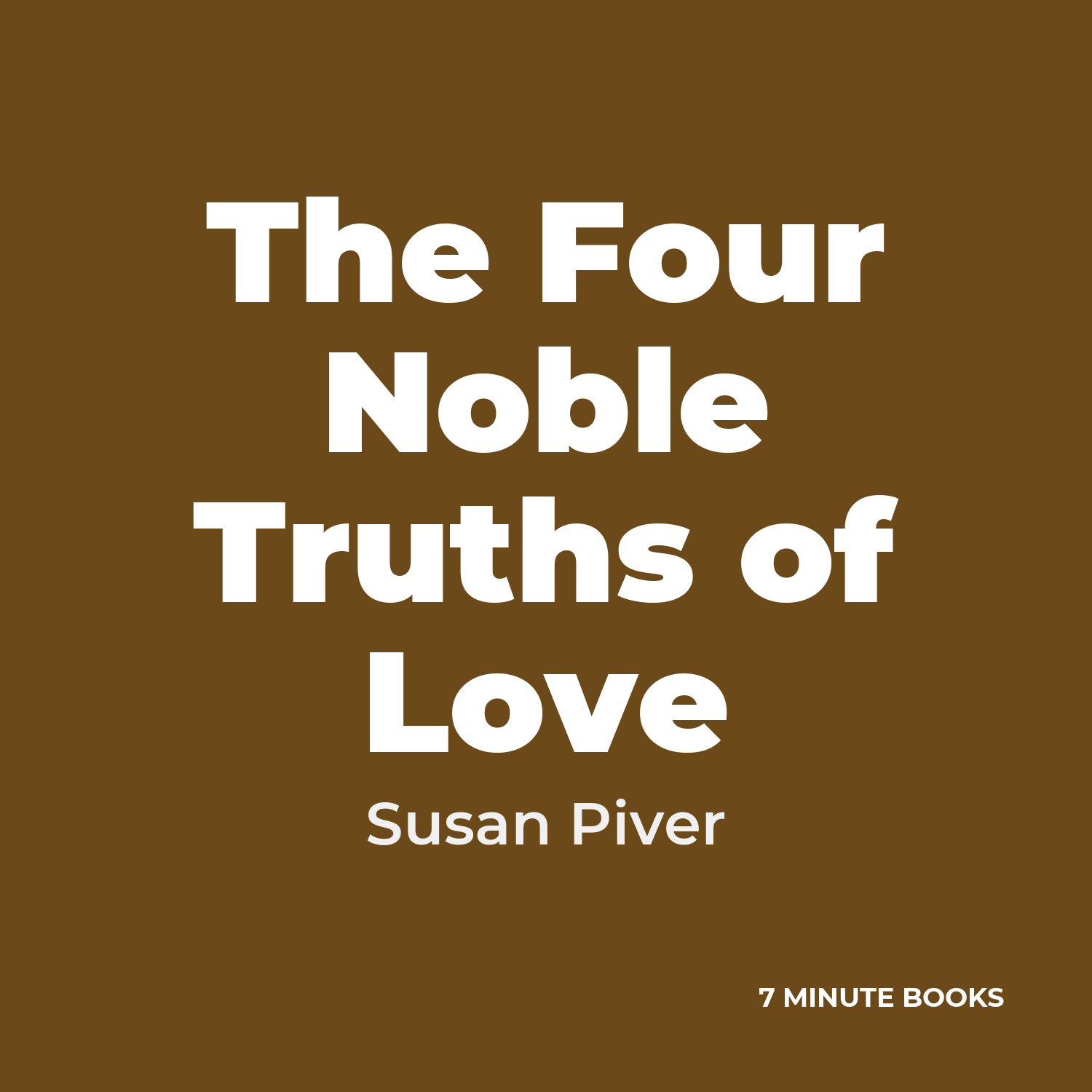 The Four Noble Truths of Love cover