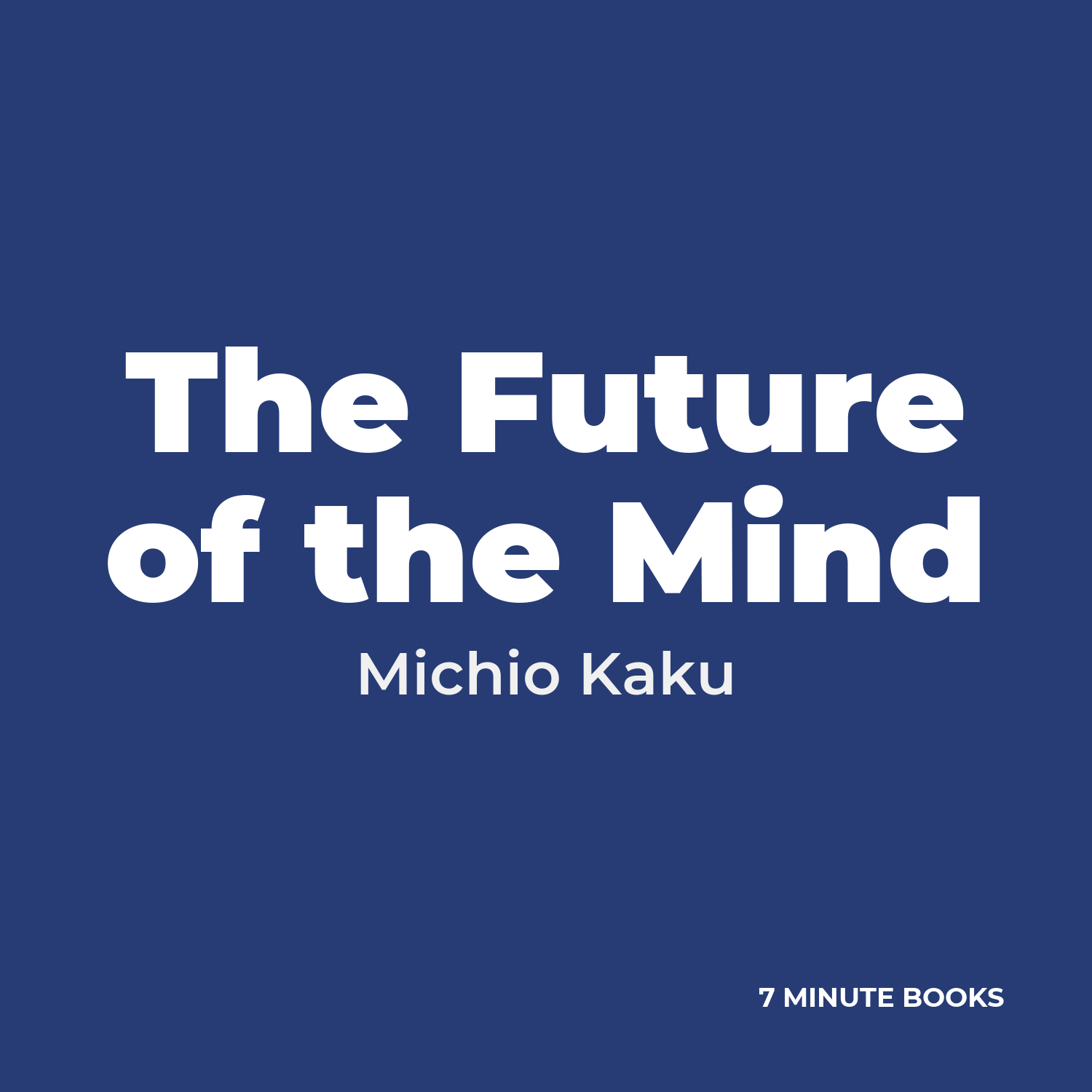 The Future of the Mind cover