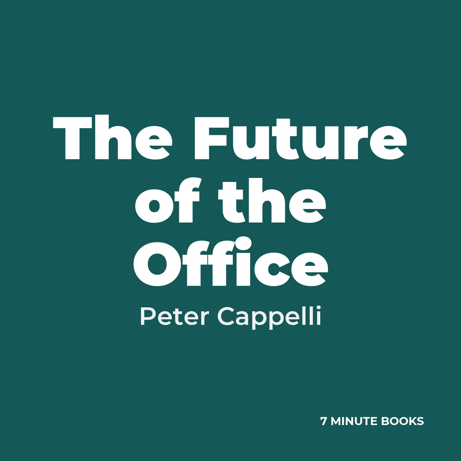 The Future of the Office cover