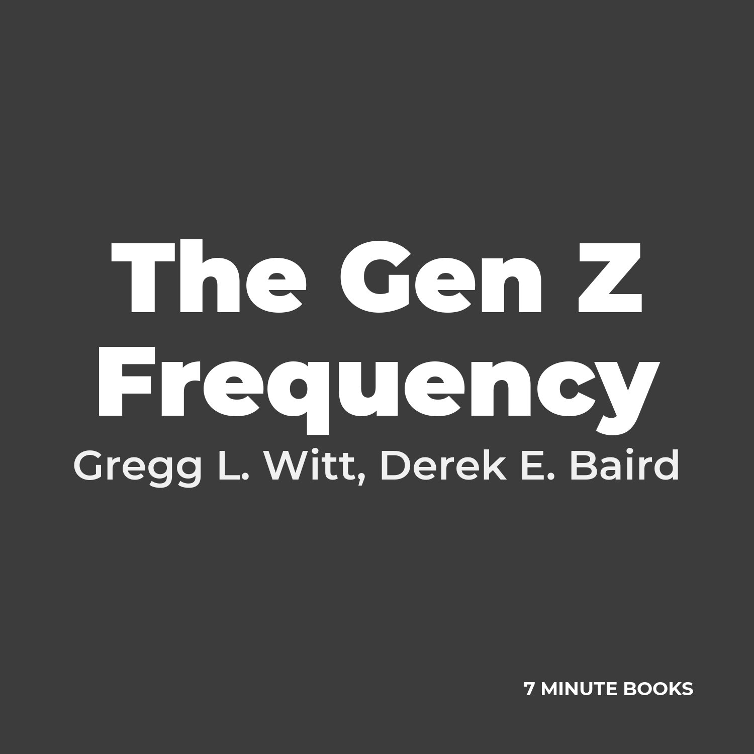 The Gen Z Frequency cover