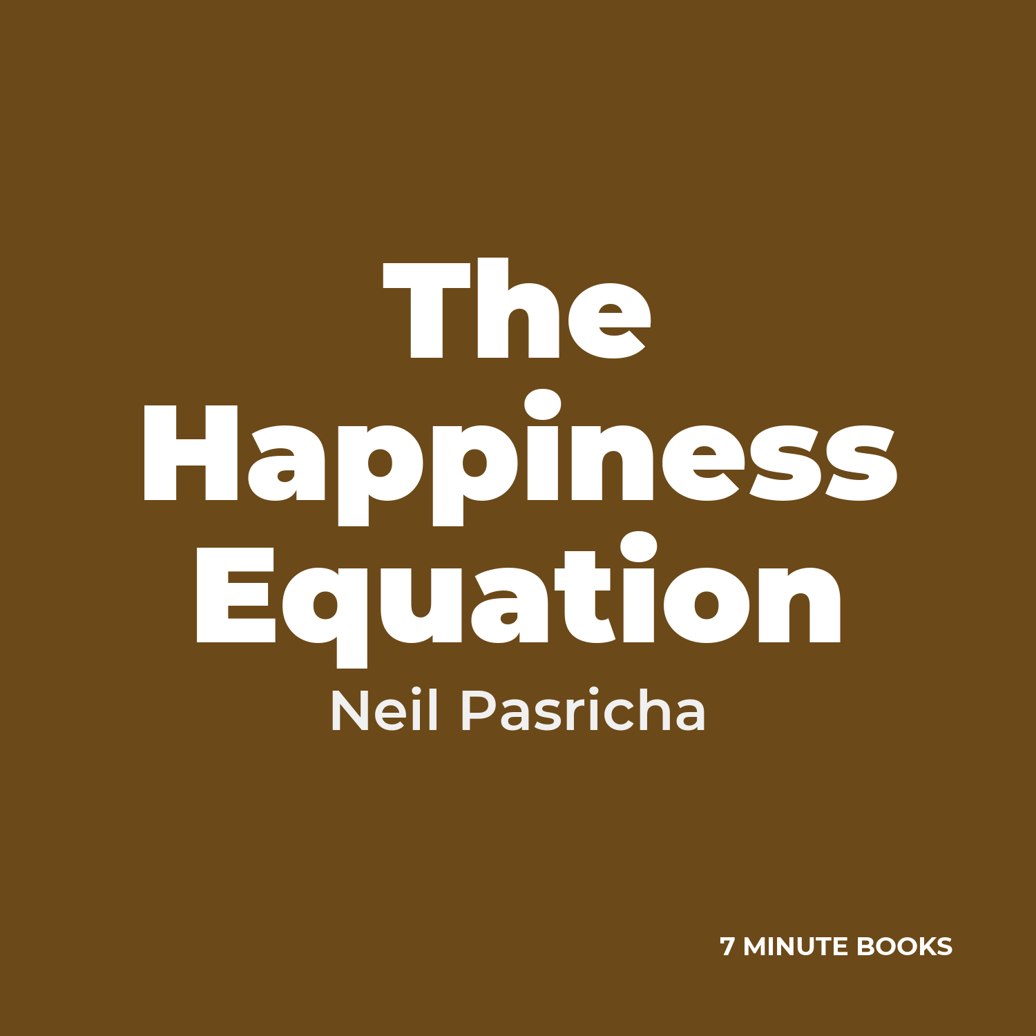 The Happiness Equation cover