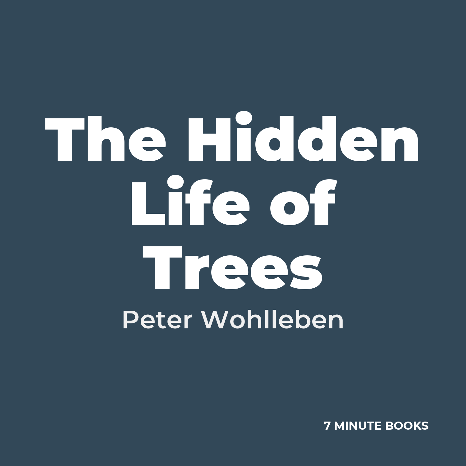 The Hidden Life of Trees cover