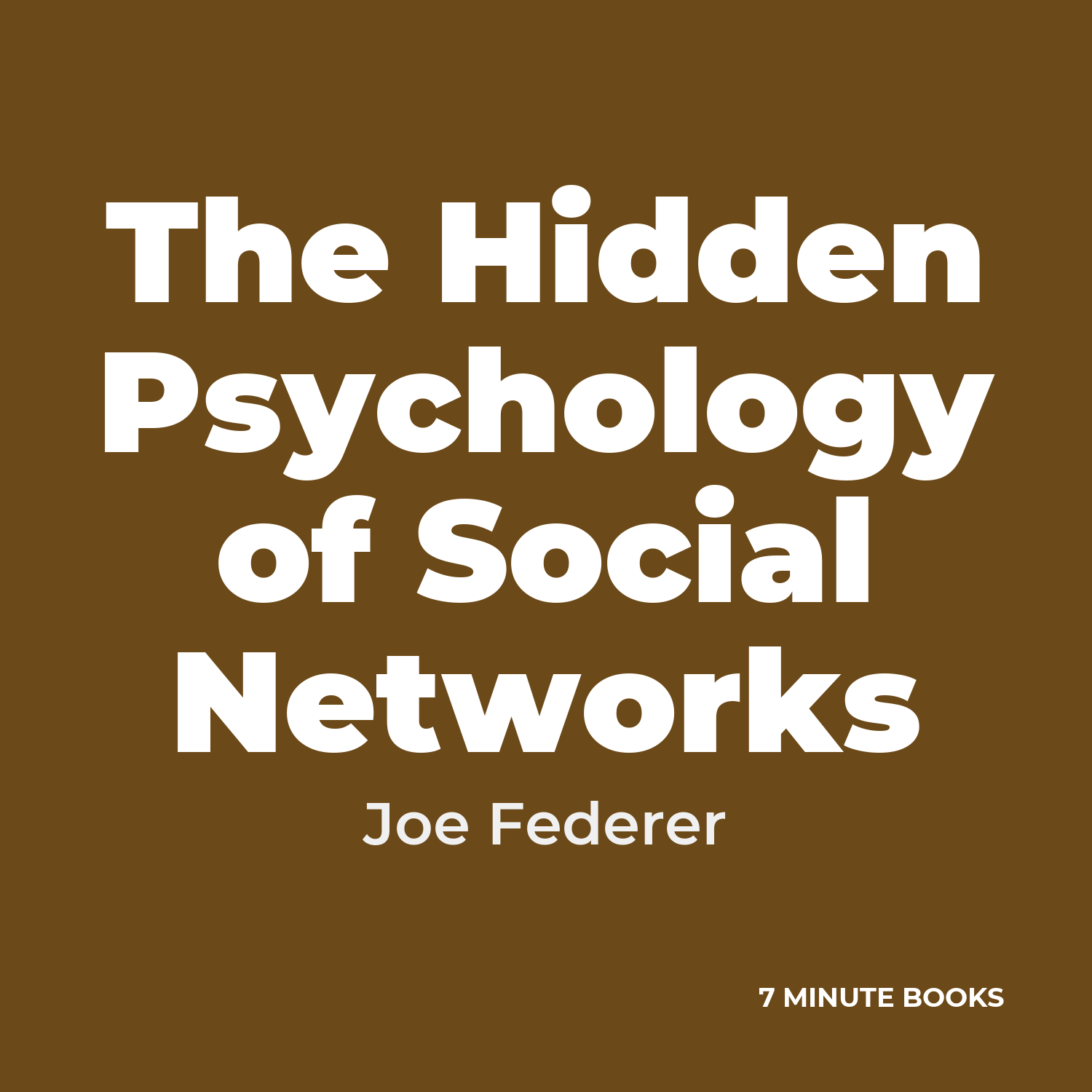 The Hidden Psychology of Social Networks cover