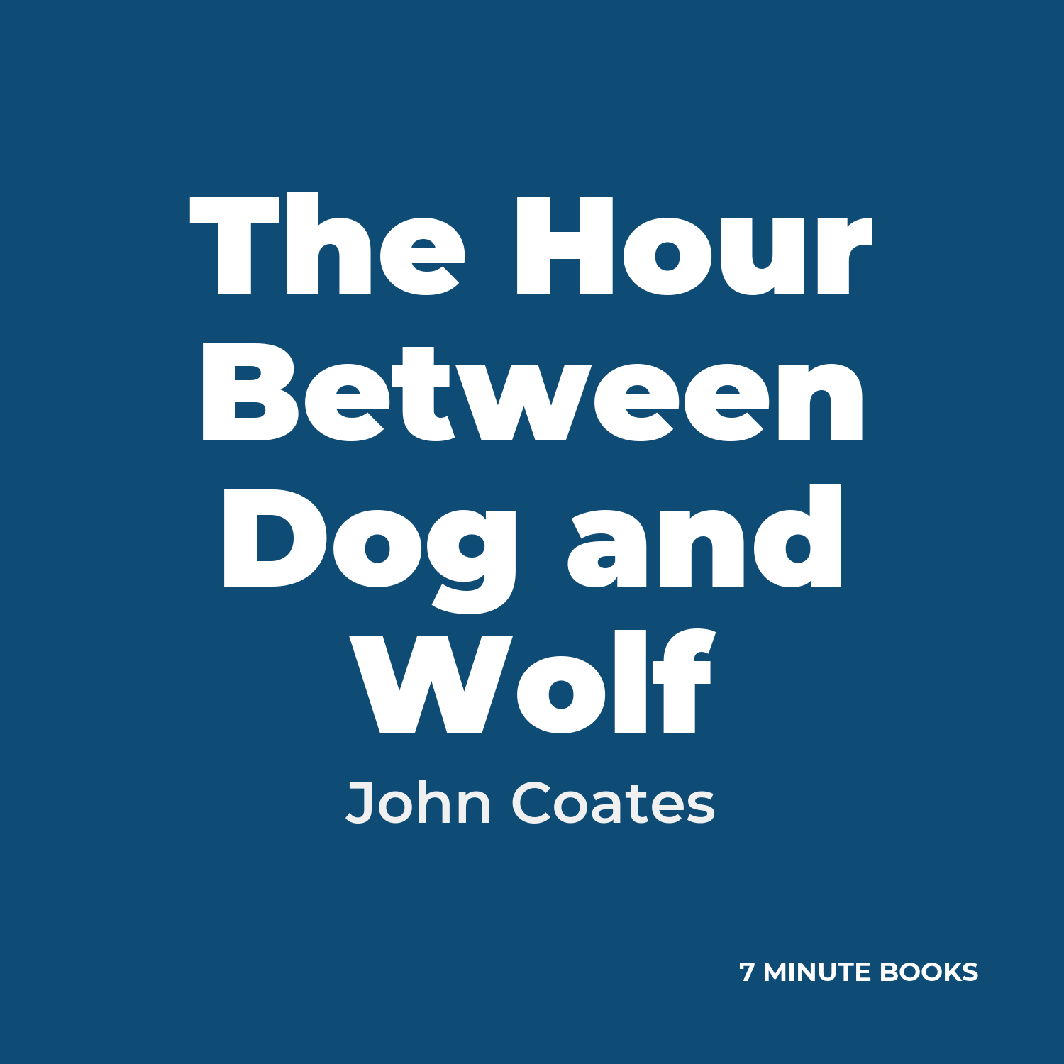 The Hour Between Dog and Wolf cover