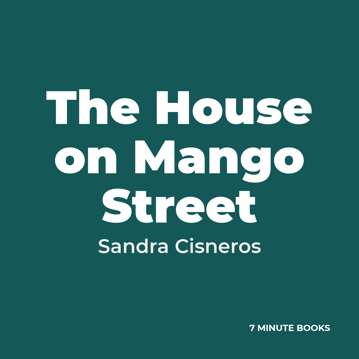 The House on Mango Street cover
