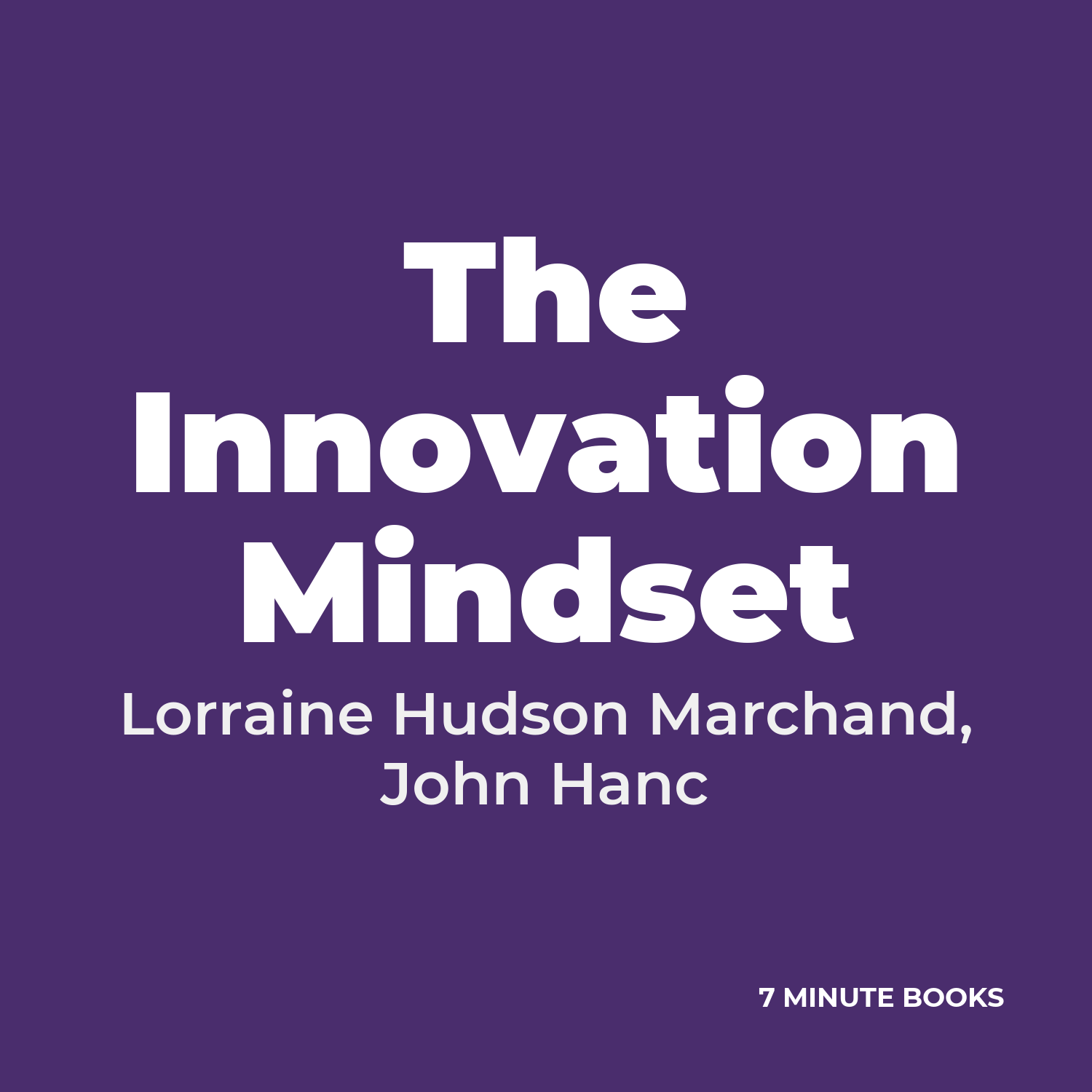 The Innovation Mindset cover