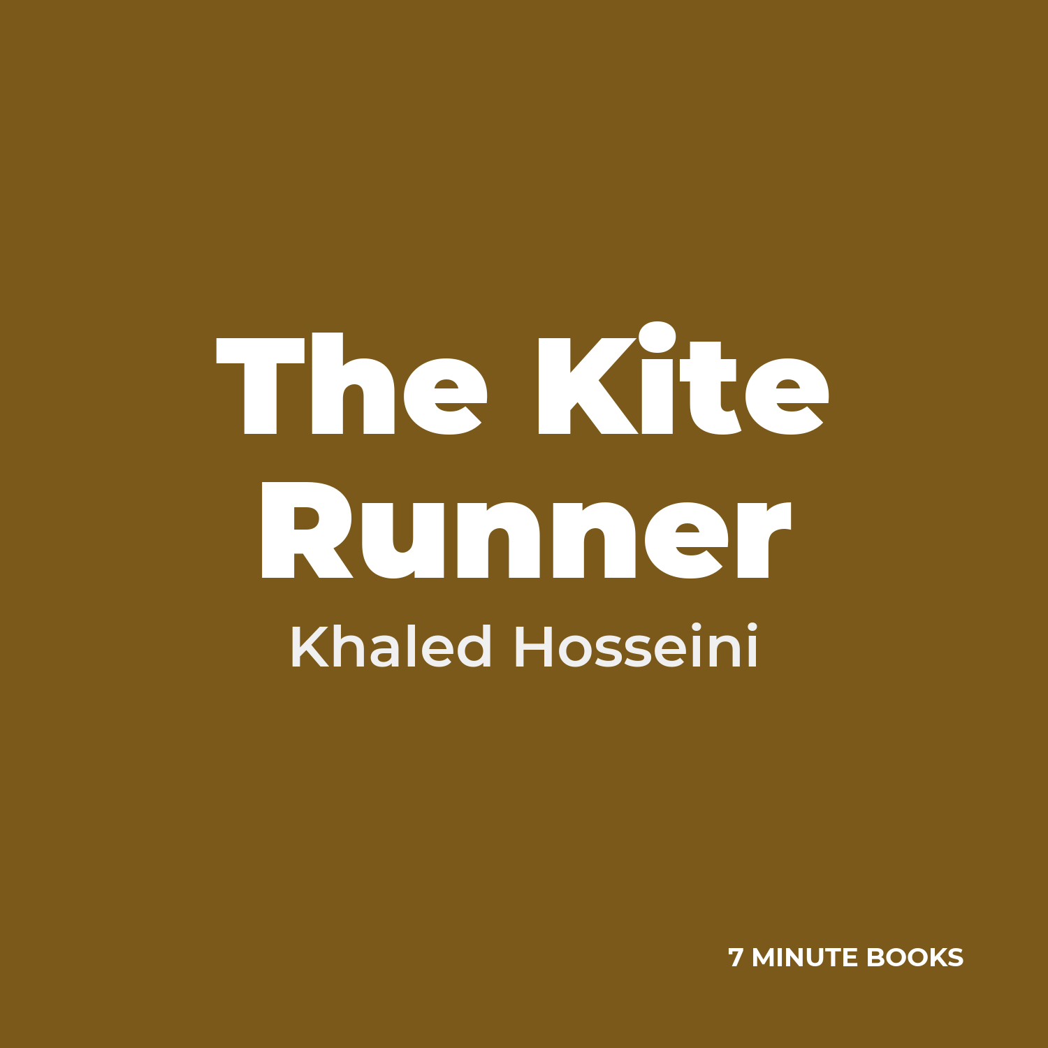 The Kite Runner cover