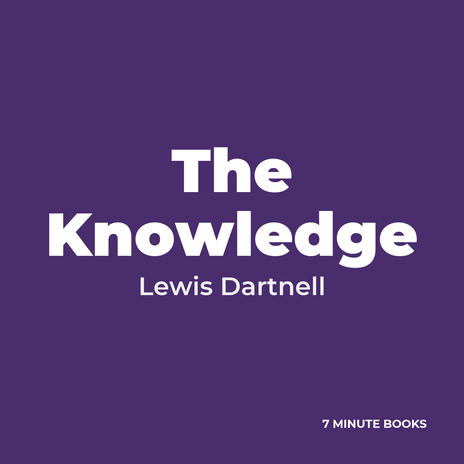 The Knowledge cover