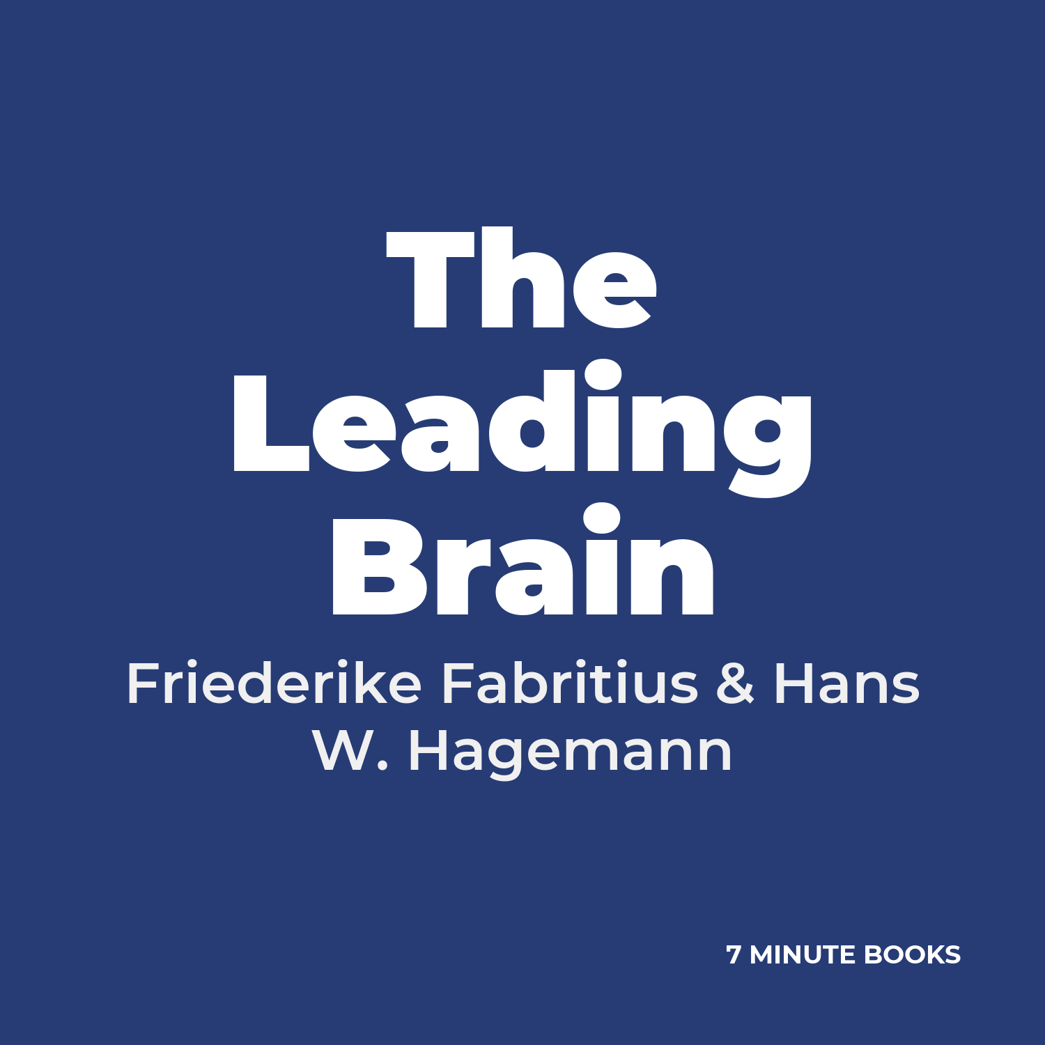 The Leading Brain cover