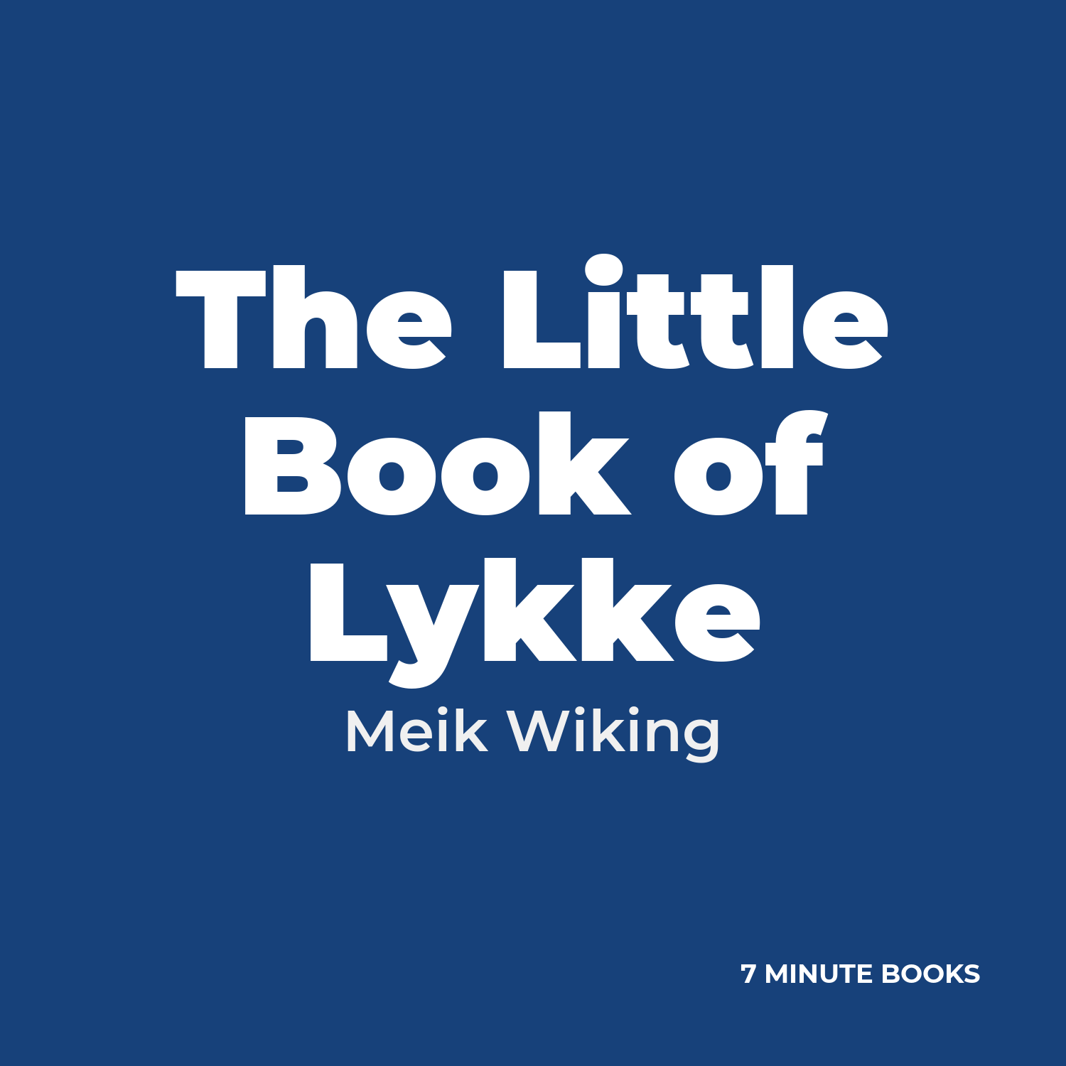 The Little Book of Lykke cover