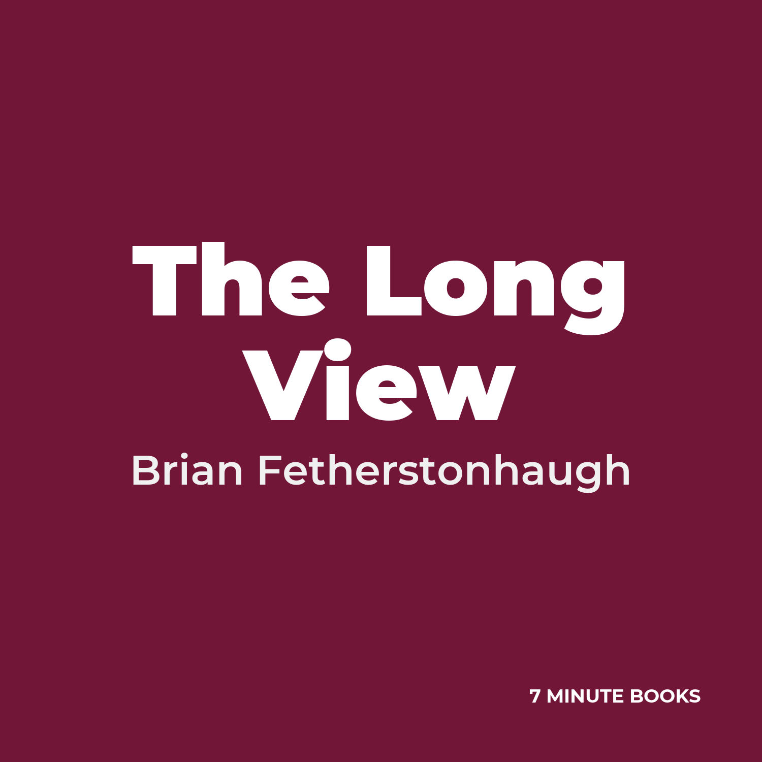 The Long View cover