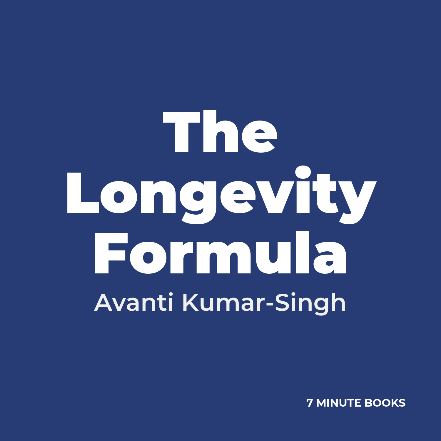 The Longevity Formula cover