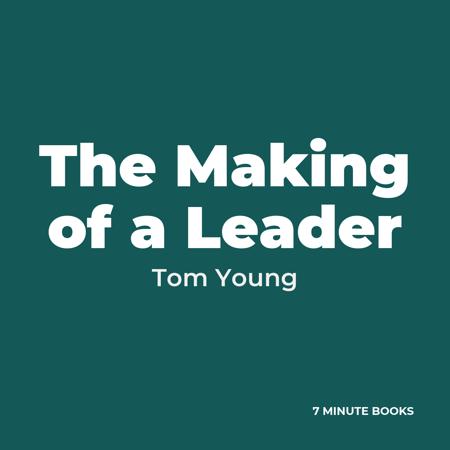 The Making of a Leader cover