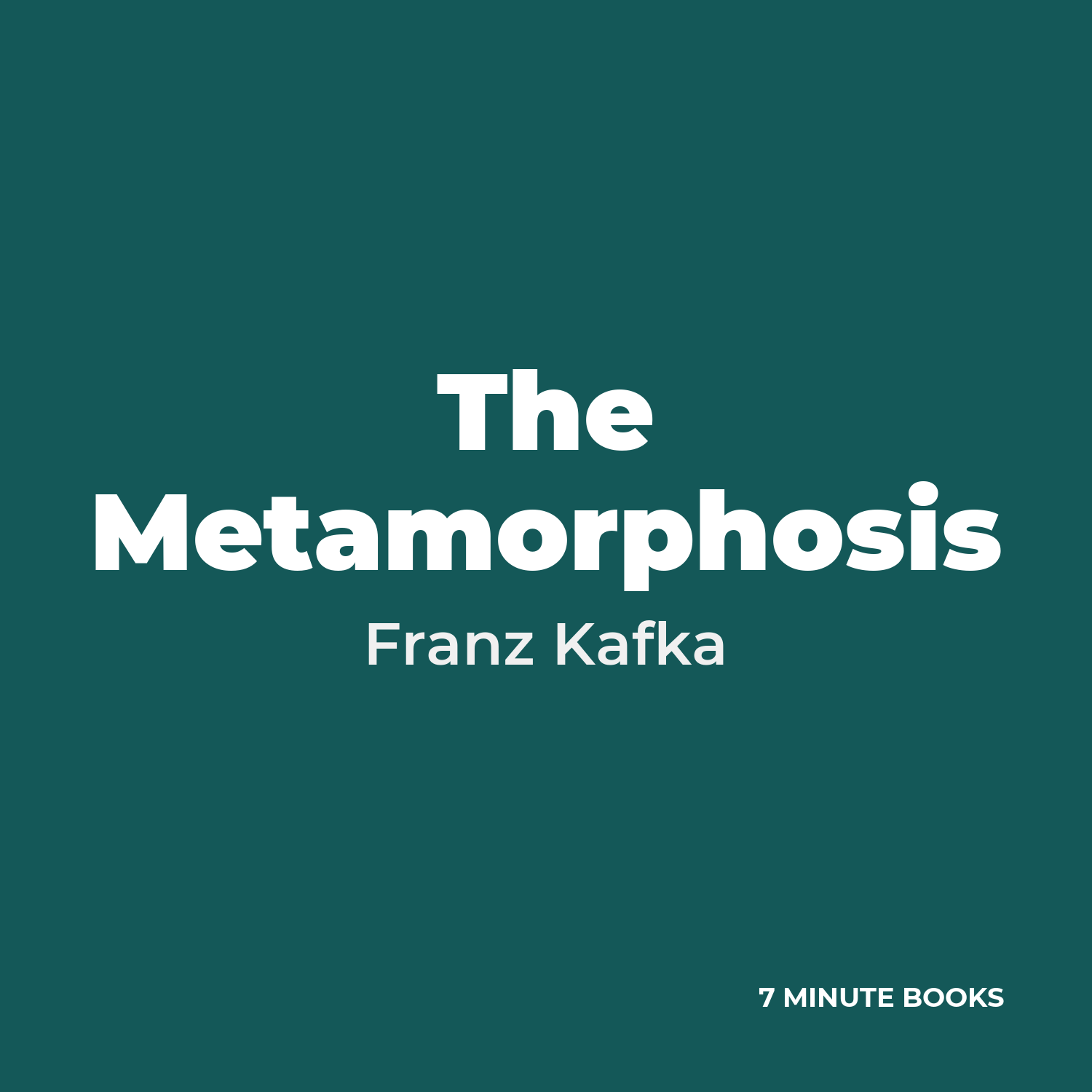 The Metamorphosis cover