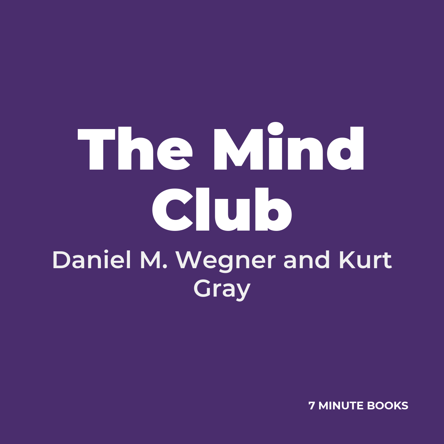 The Mind Club cover