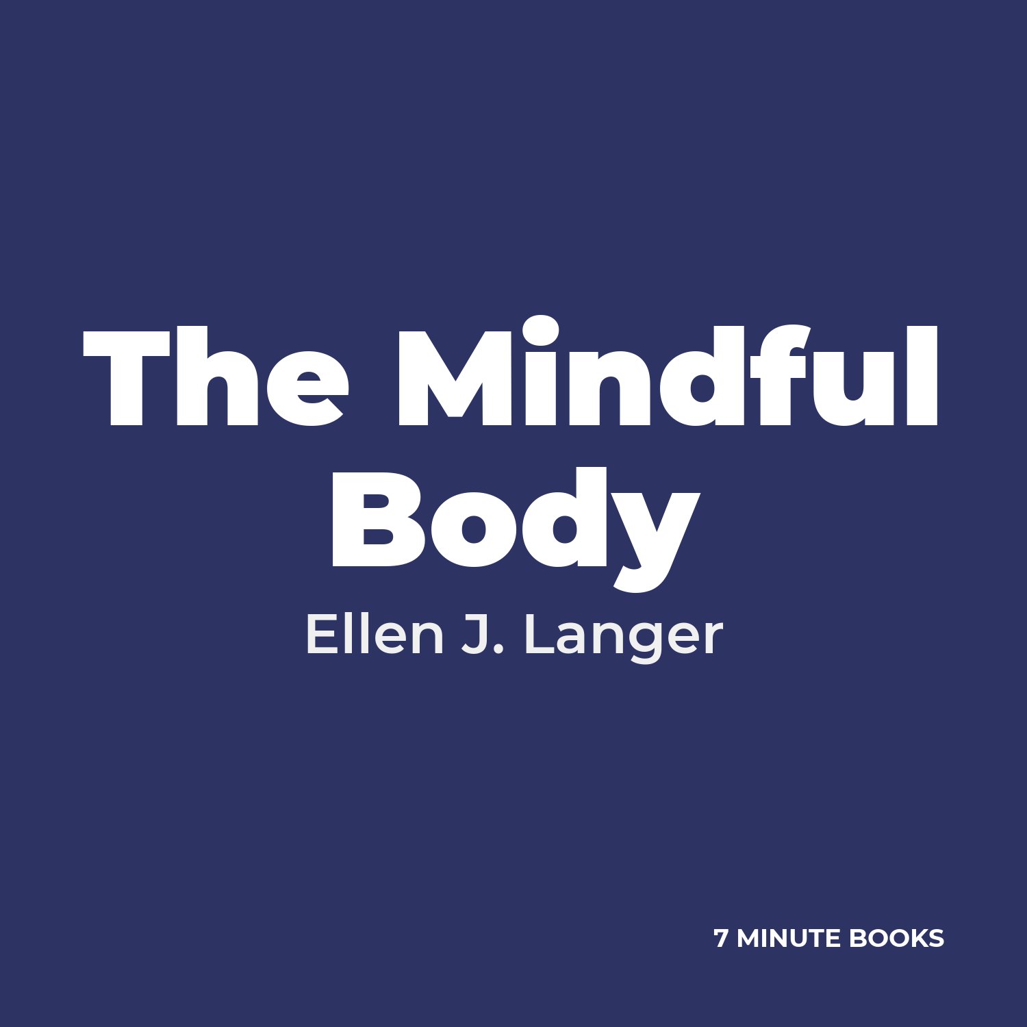 The Mindful Body cover