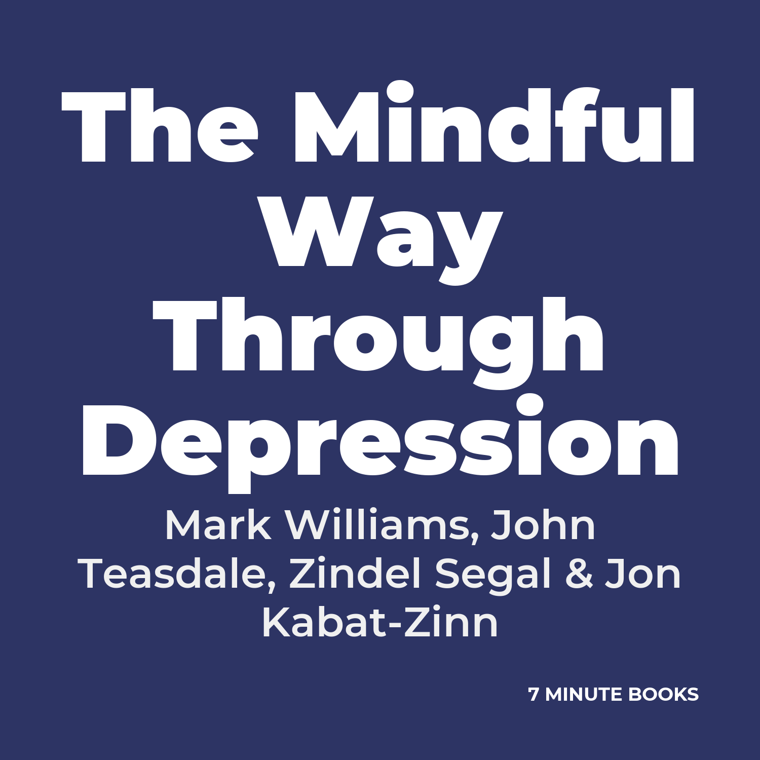 The Mindful Way Through Depression cover