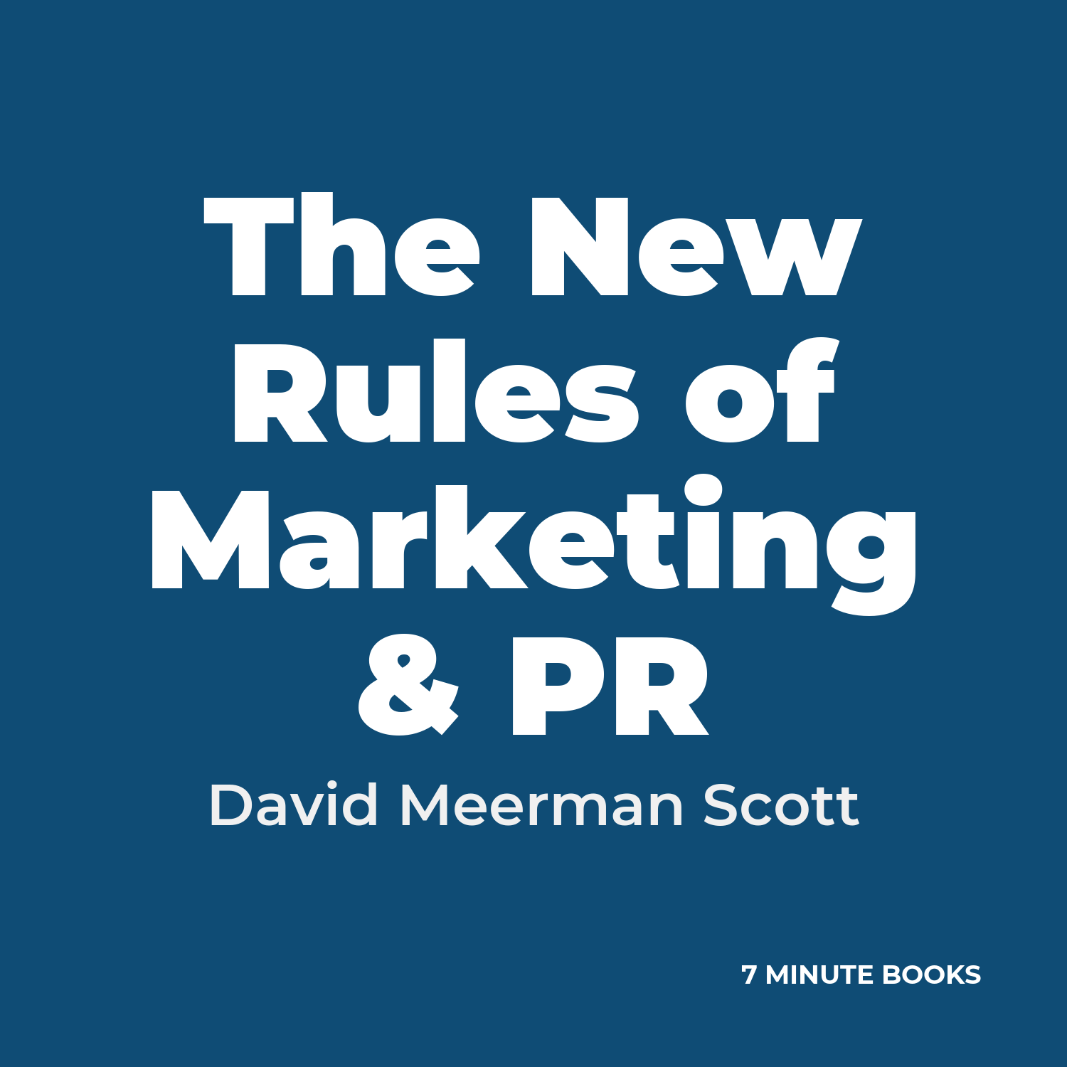 The New Rules of Marketing & PR cover