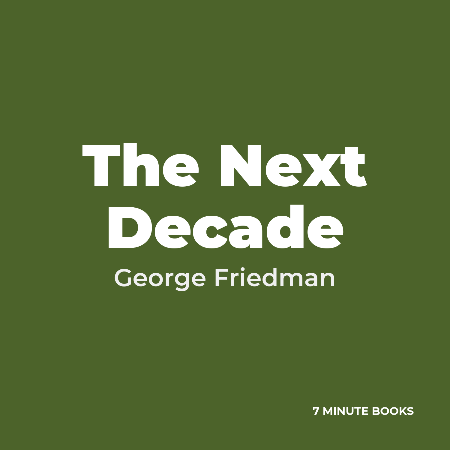The Next Decade cover