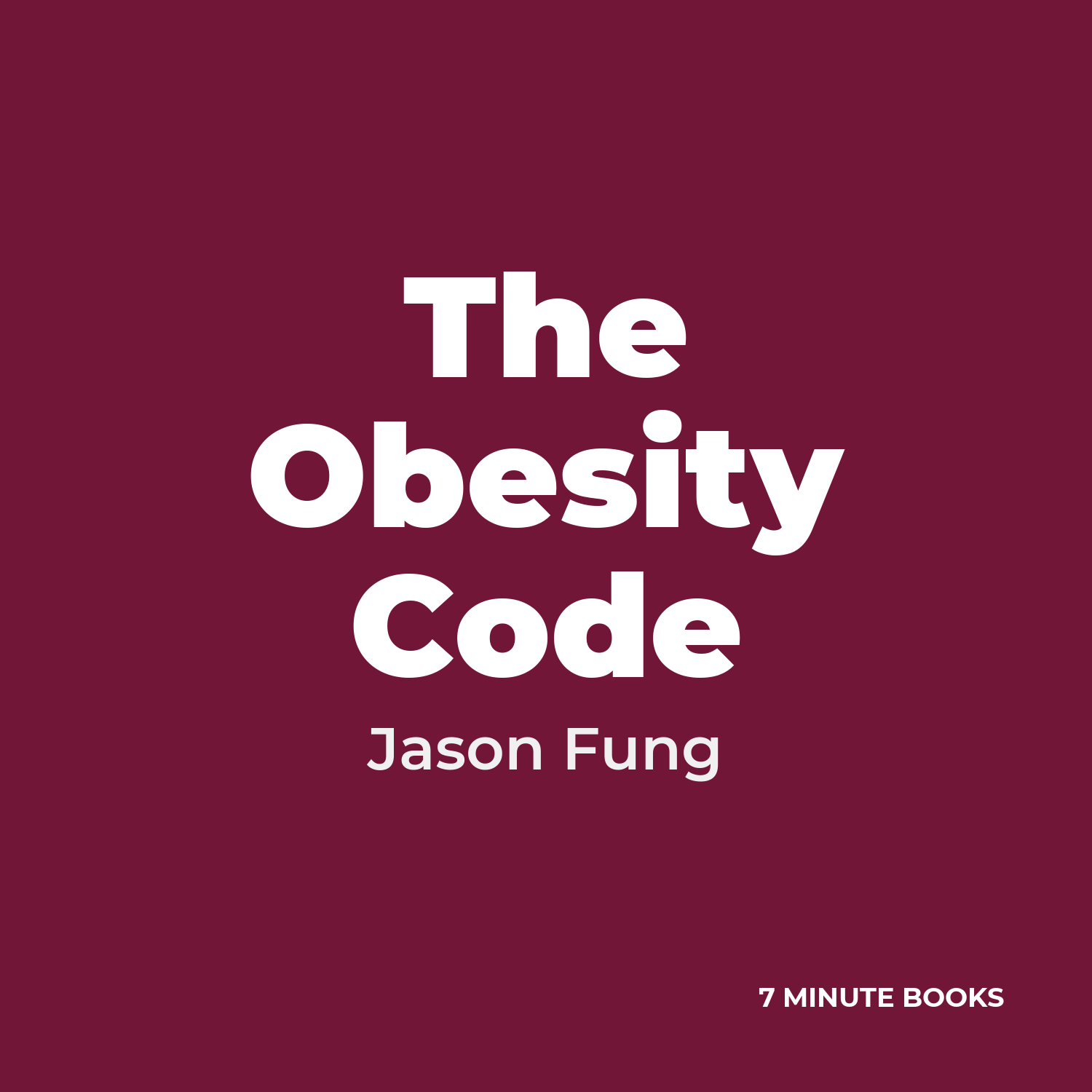 The Obesity Code cover