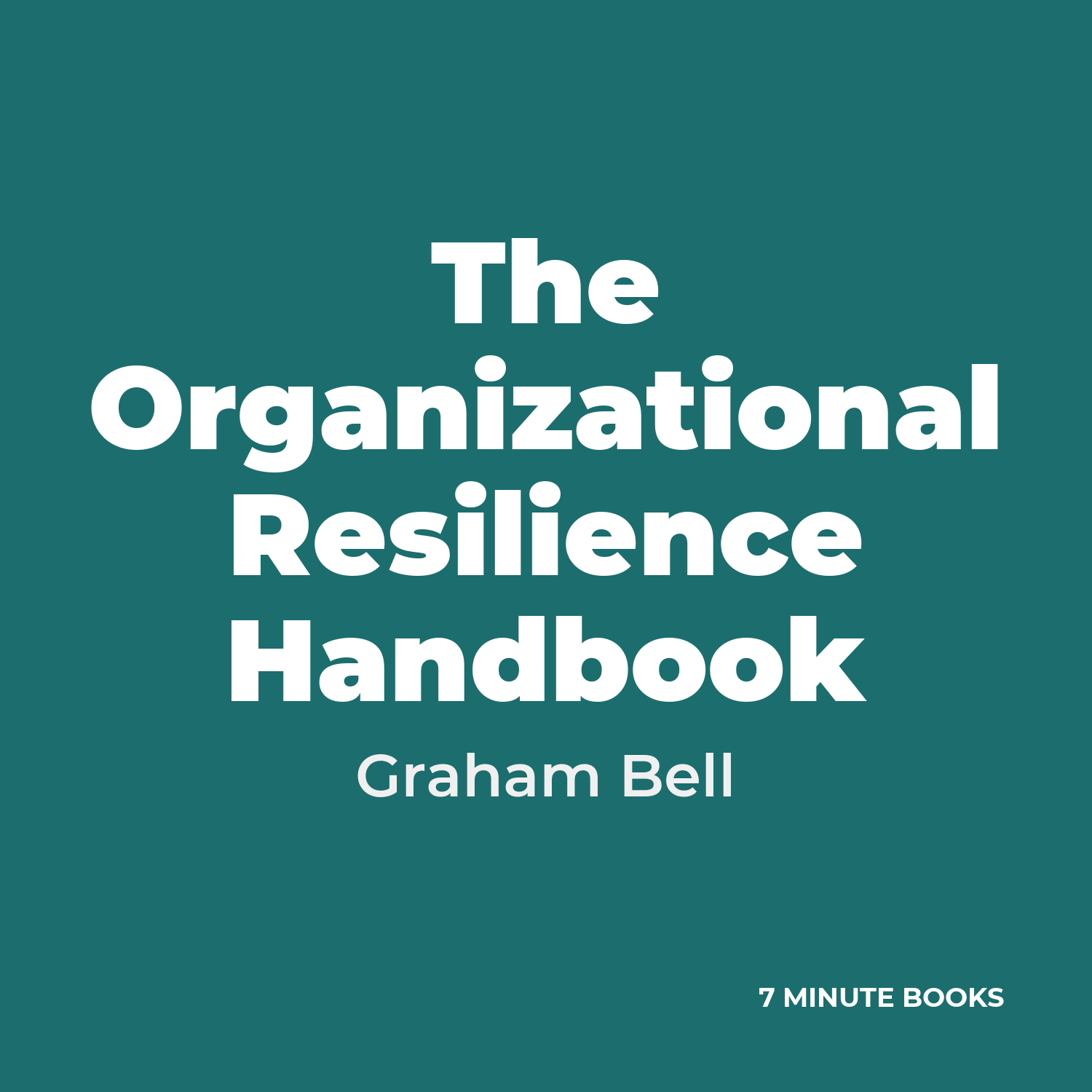 The Organizational Resilience Handbook cover