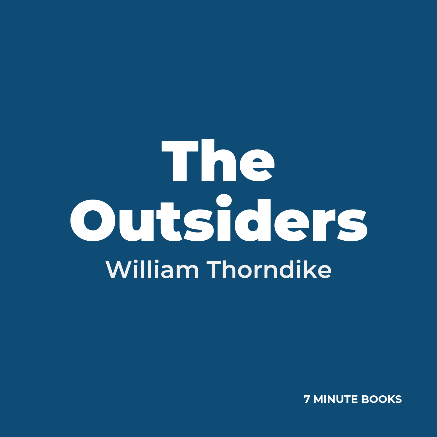 The Outsiders cover