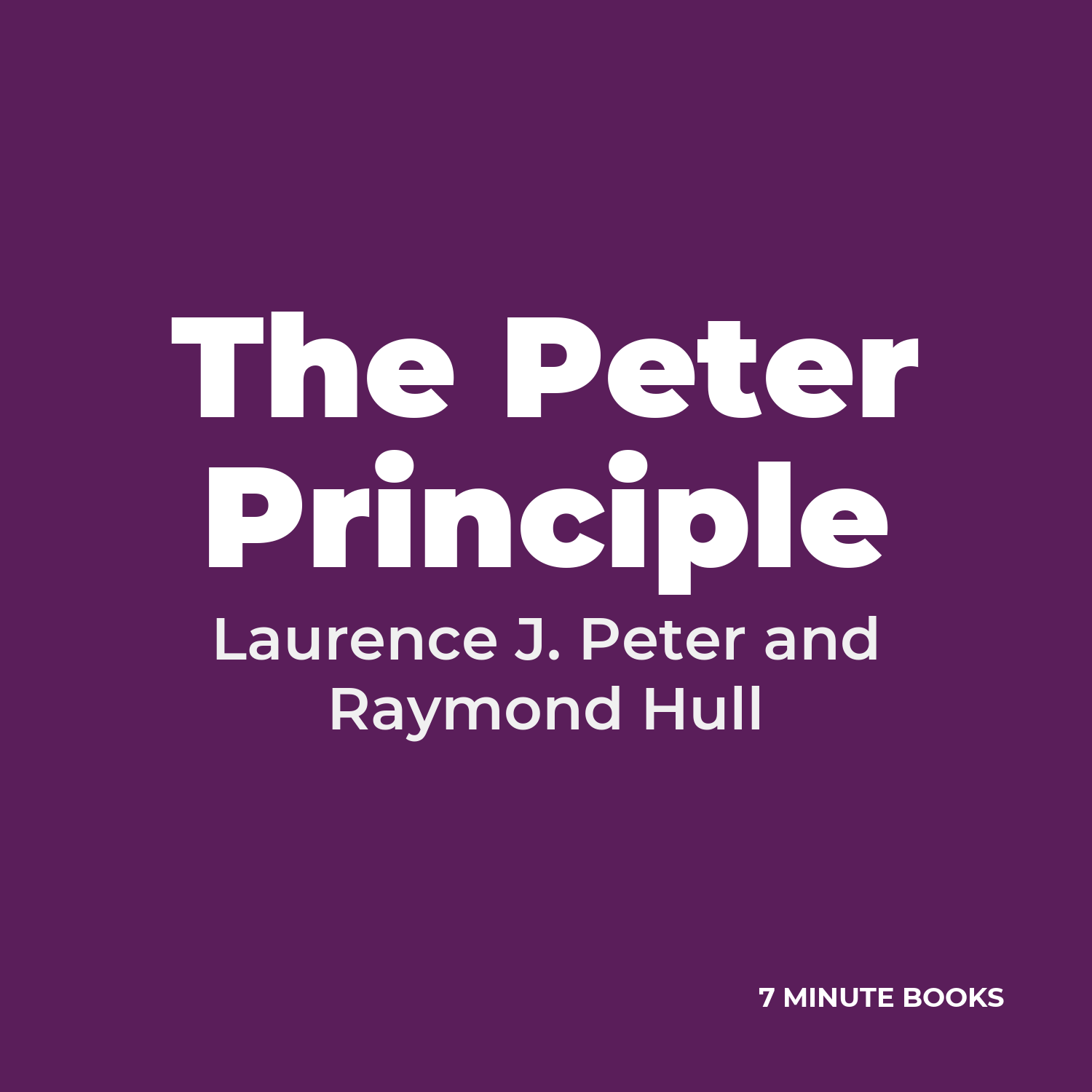 The Peter Principle cover