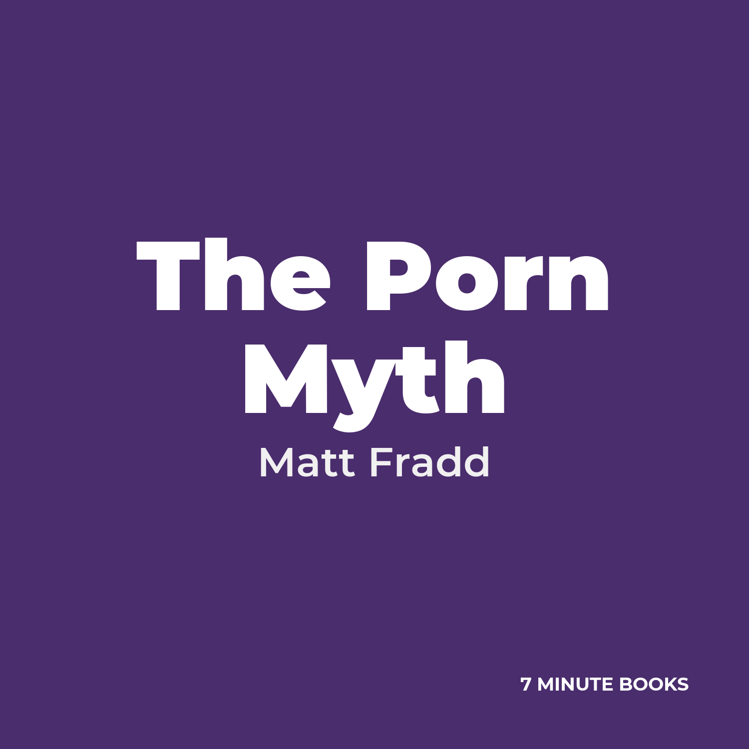 The Porn Myth cover