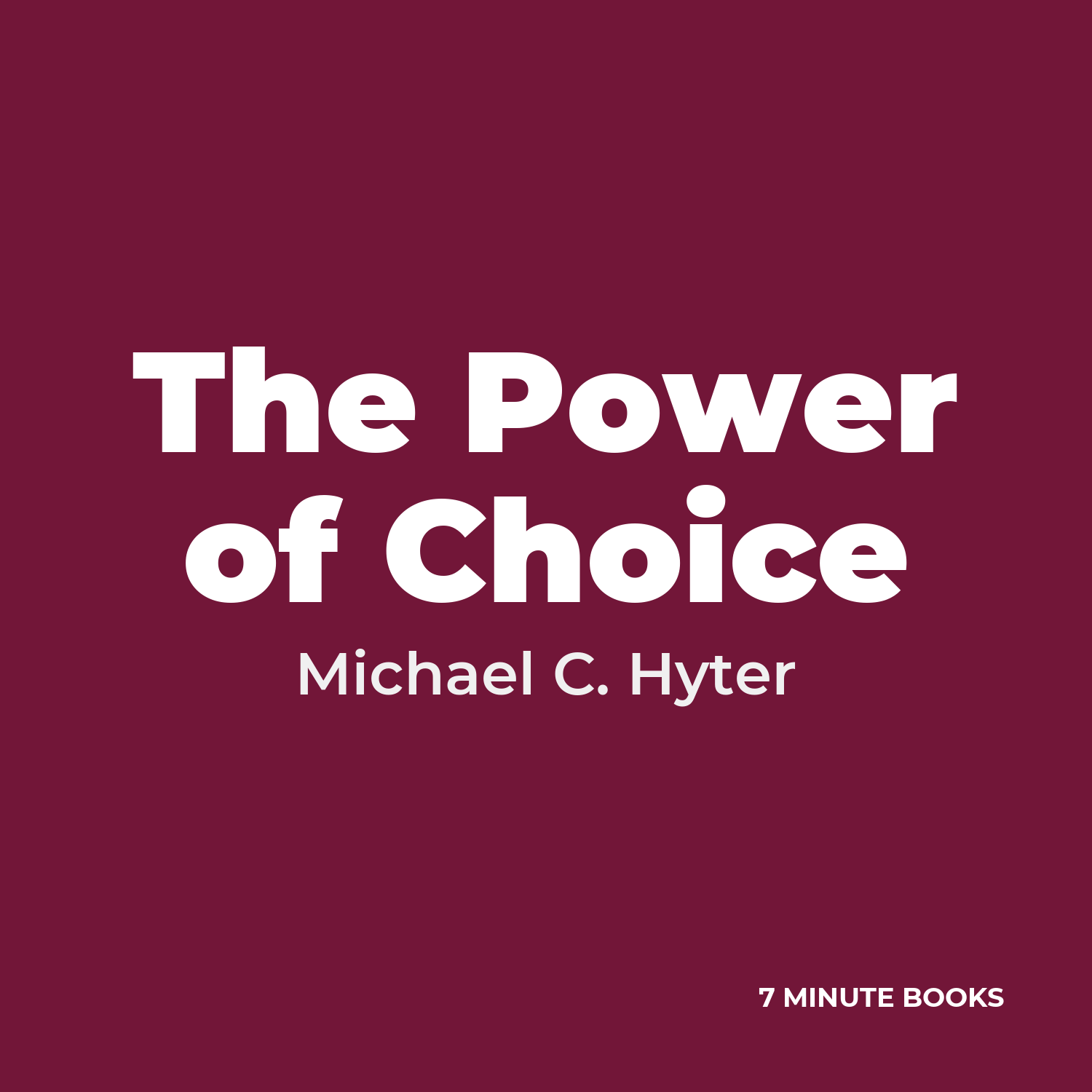 The Power of Choice cover