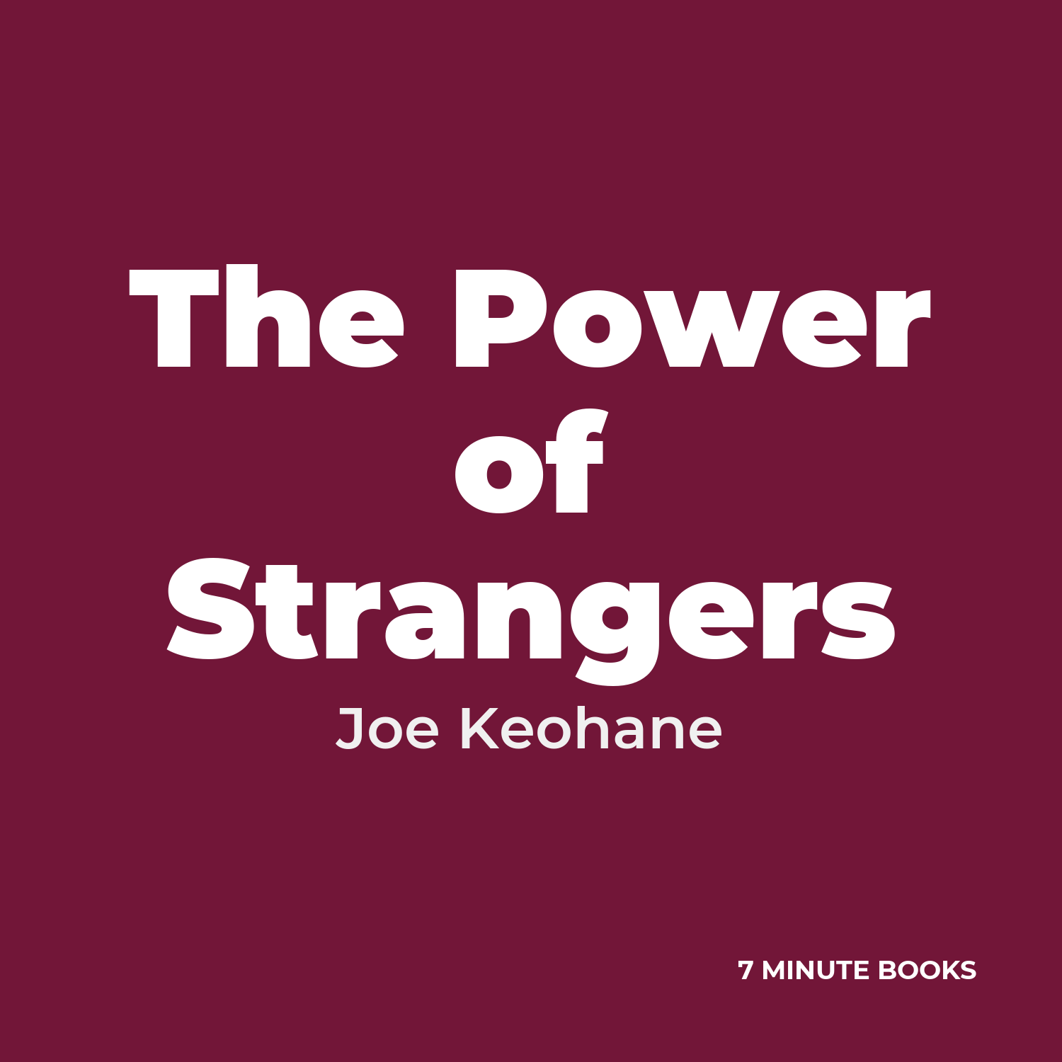 The Power of Strangers cover