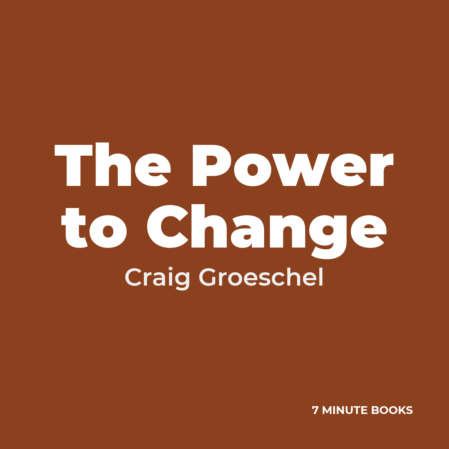 The Power to Change cover