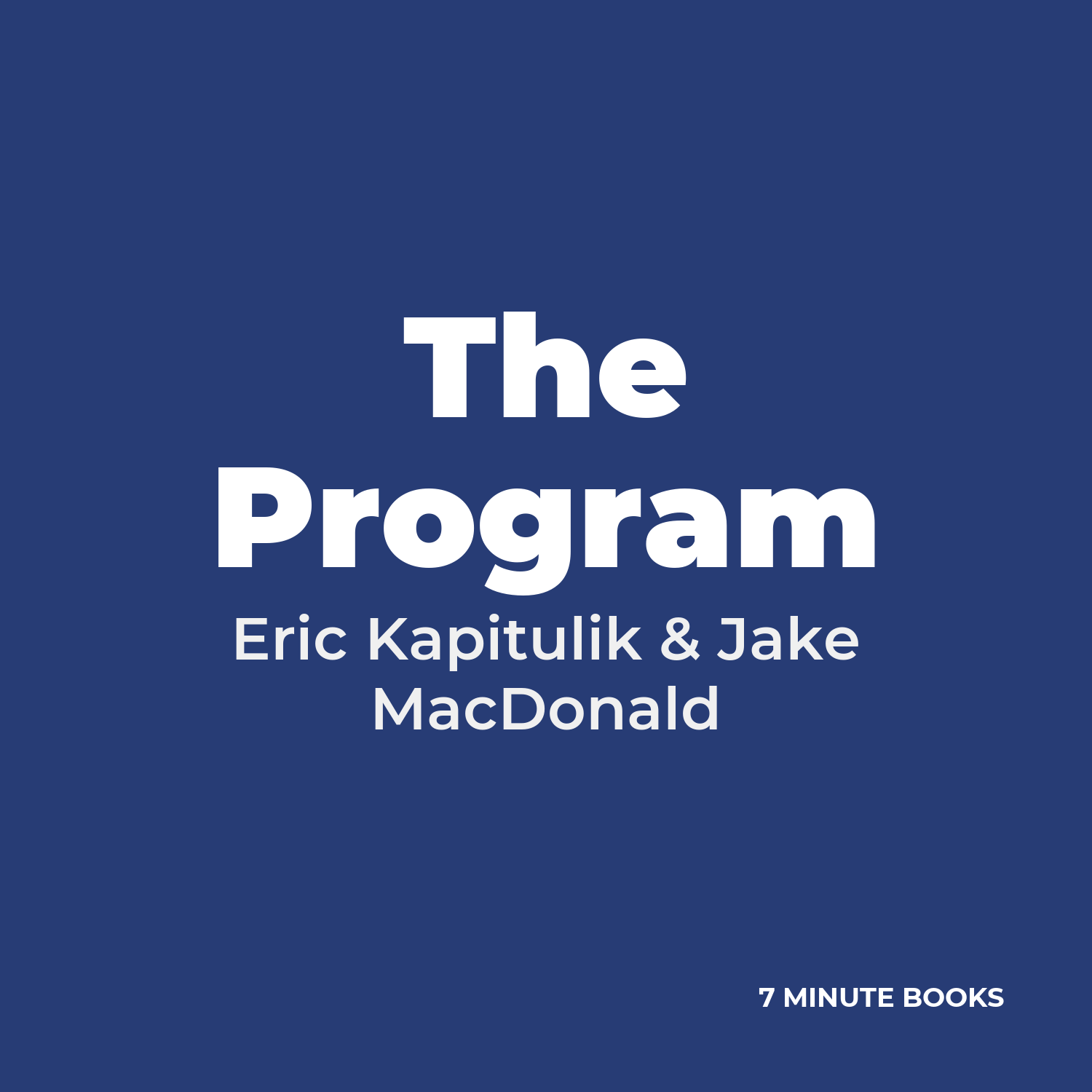 The Program cover