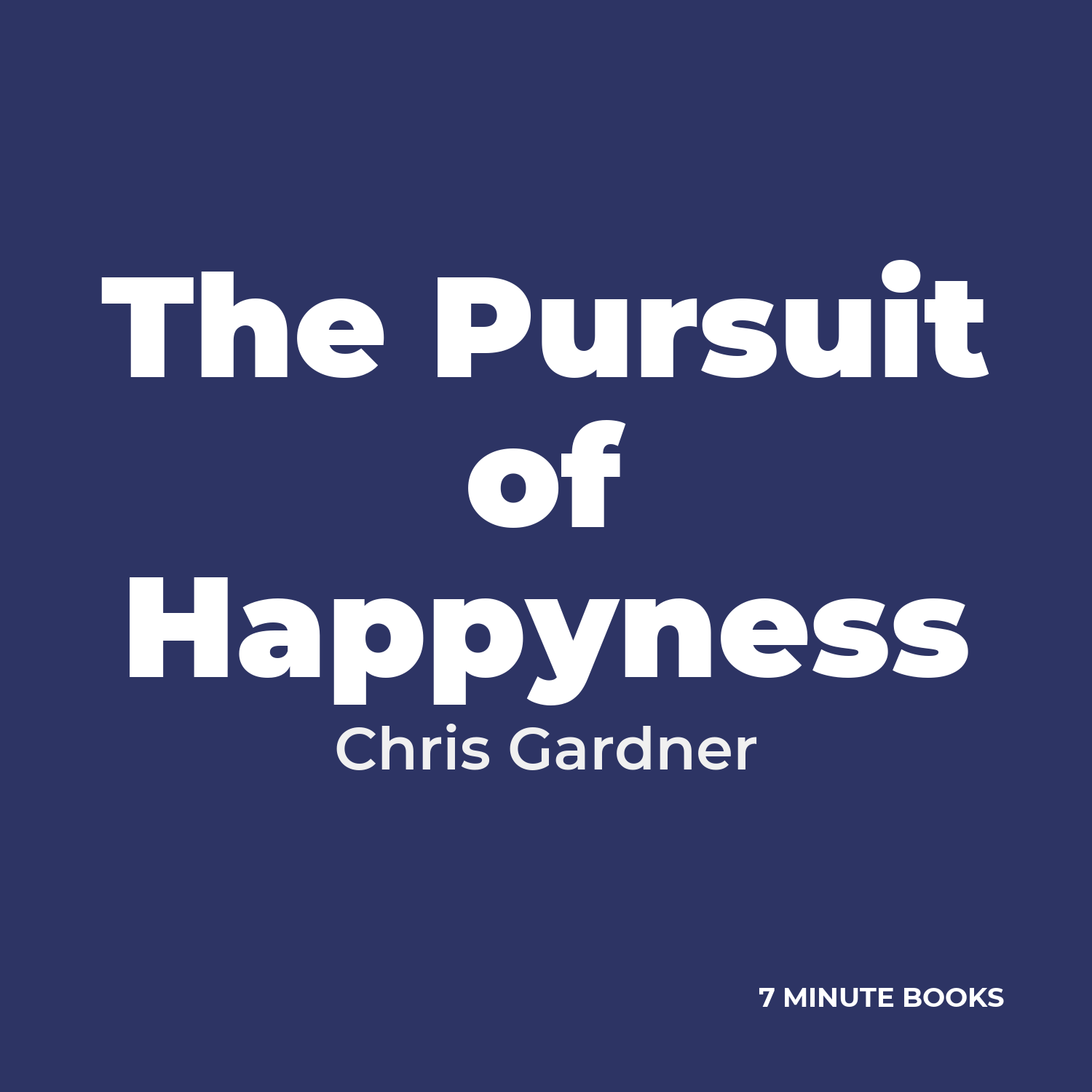 The Pursuit of Happyness cover