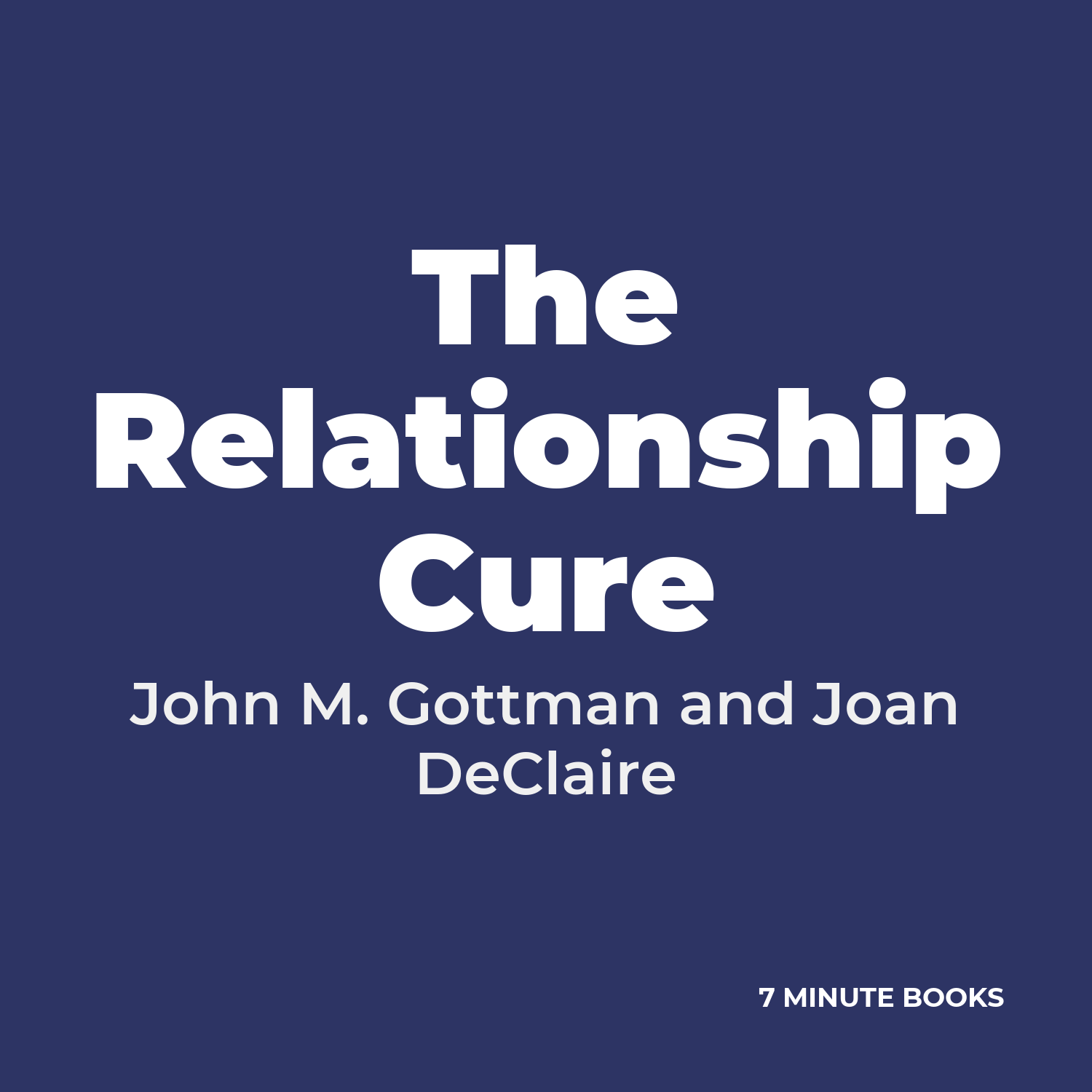 The Relationship Cure cover